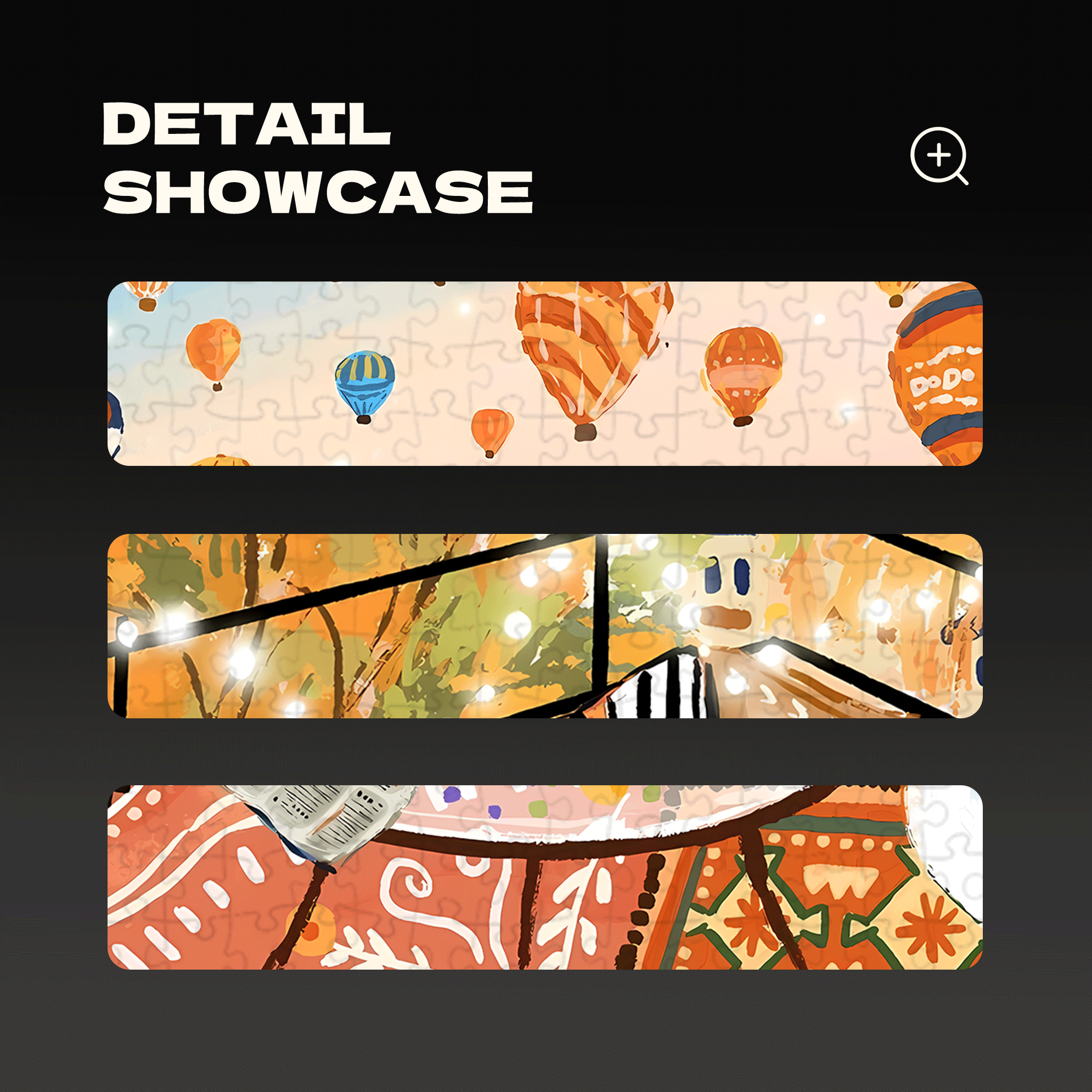 Romantic T¨¹rkiye 500pcs/1000pcs Jigsaw Puzzle, Scratch-Resistant, Interactive Family Game & Brain-Boosting DIY Decor, Perfect for Halloween, Christmas & New Year Gifts, Family Puzzle Game