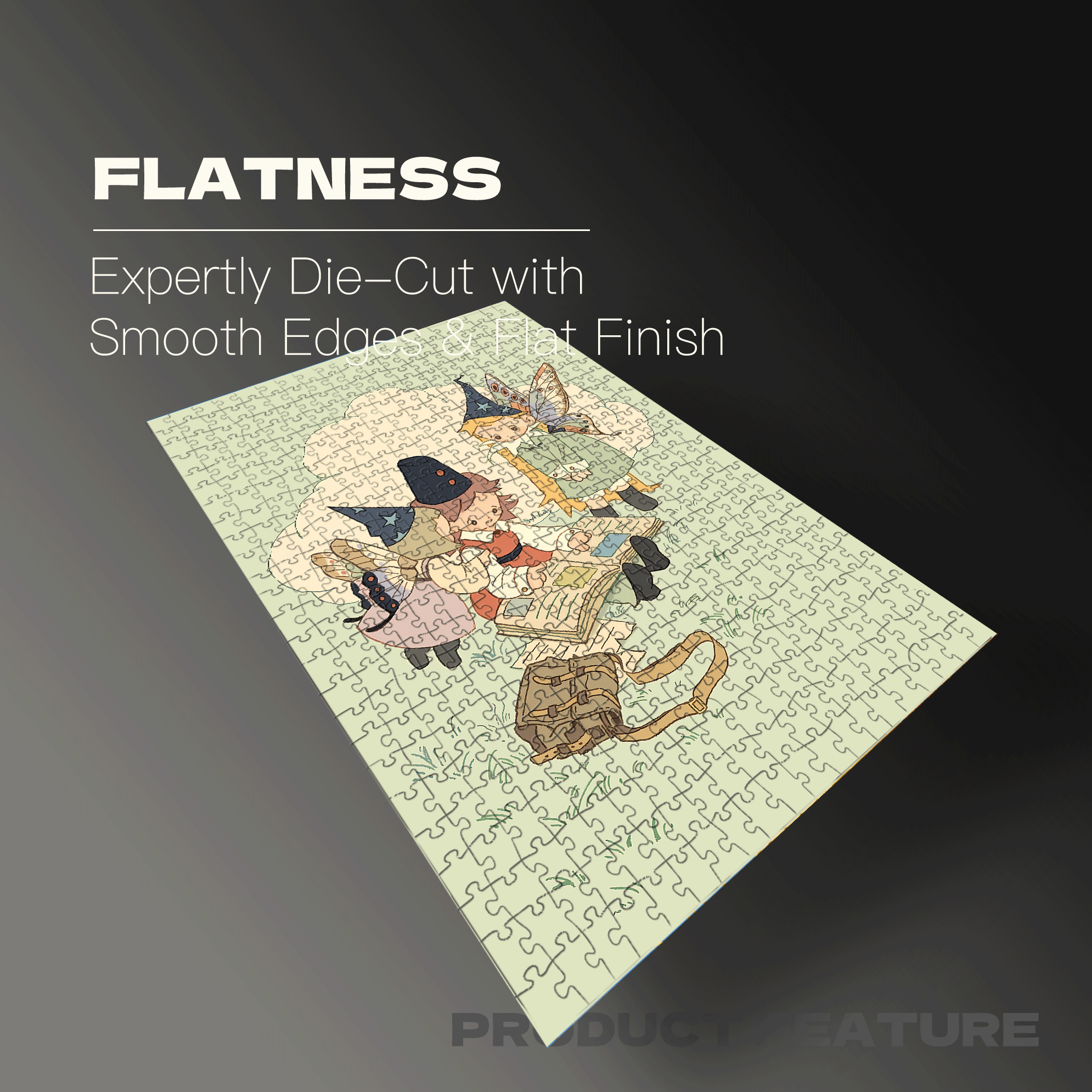 Seeking Answers 500pcs/1000pcs Jigsaw Puzzle, Scratch-Resistant, Interactive Family Game & Brain-Boosting DIY Decor, Perfect for Halloween, Christmas & New Year Gifts, Family Puzzle Game