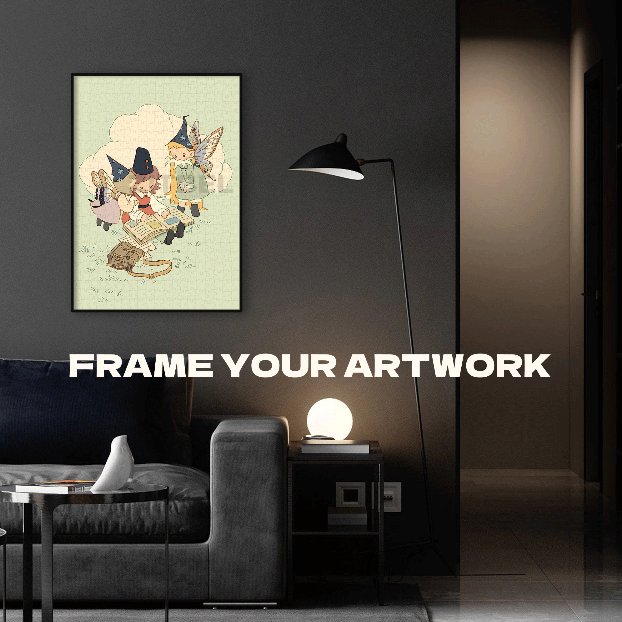 Seeking Answers 500pcs/1000pcs Jigsaw Puzzle, Scratch-Resistant, Interactive Family Game & Brain-Boosting DIY Decor, Perfect for Halloween, Christmas & New Year Gifts, Family Puzzle Game