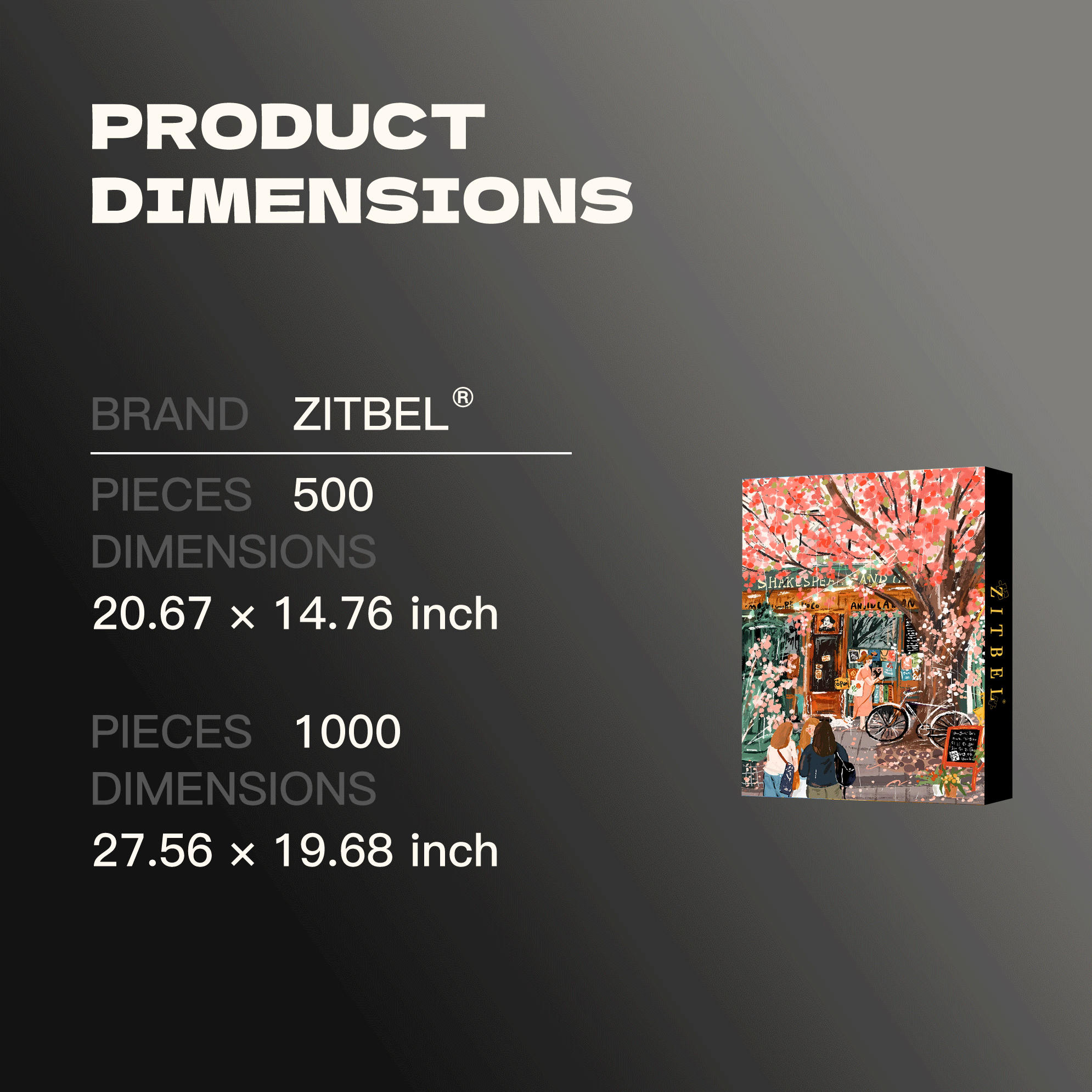 Shakespeare On A Rainy Day 500pcs/1000pcs Jigsaw Puzzle, Scratch-Resistant, Interactive Family Game & Brain-Boosting DIY Decor, Perfect for Halloween, Christmas & New Year Gifts, Family Puzzle Game