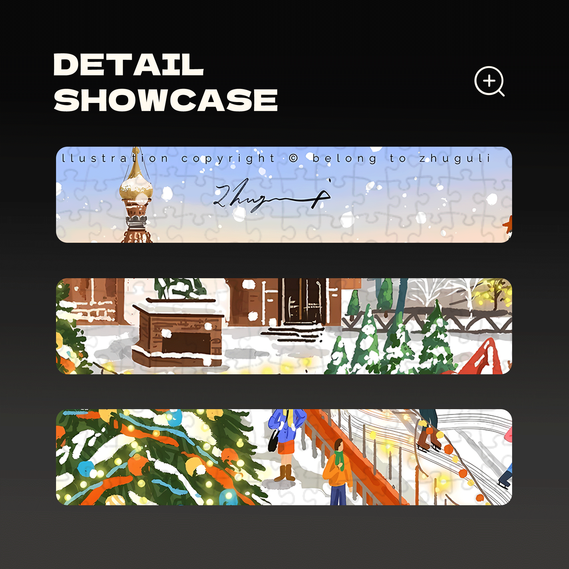 Skiing in Moscow 500pcs/1000pcs Jigsaw Puzzle, Scratch-Resistant, Interactive Family Game & Brain-Boosting DIY Decor, Perfect for Halloween, Christmas & New Year Gifts, Family Puzzle Game