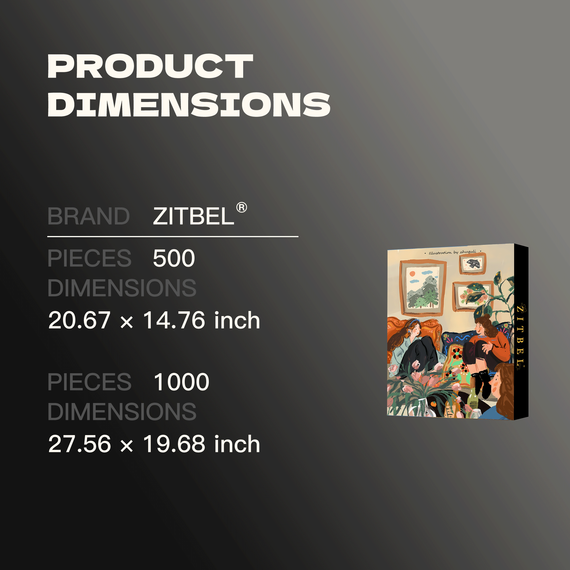 Spending The Weekend With Friends 500pcs/1000pcs Jigsaw Puzzle, Scratch-Resistant, Interactive Family Game & Brain-Boosting DIY Decor, Perfect for Halloween, Christmas & New Year Gifts, Family Puzzle Game