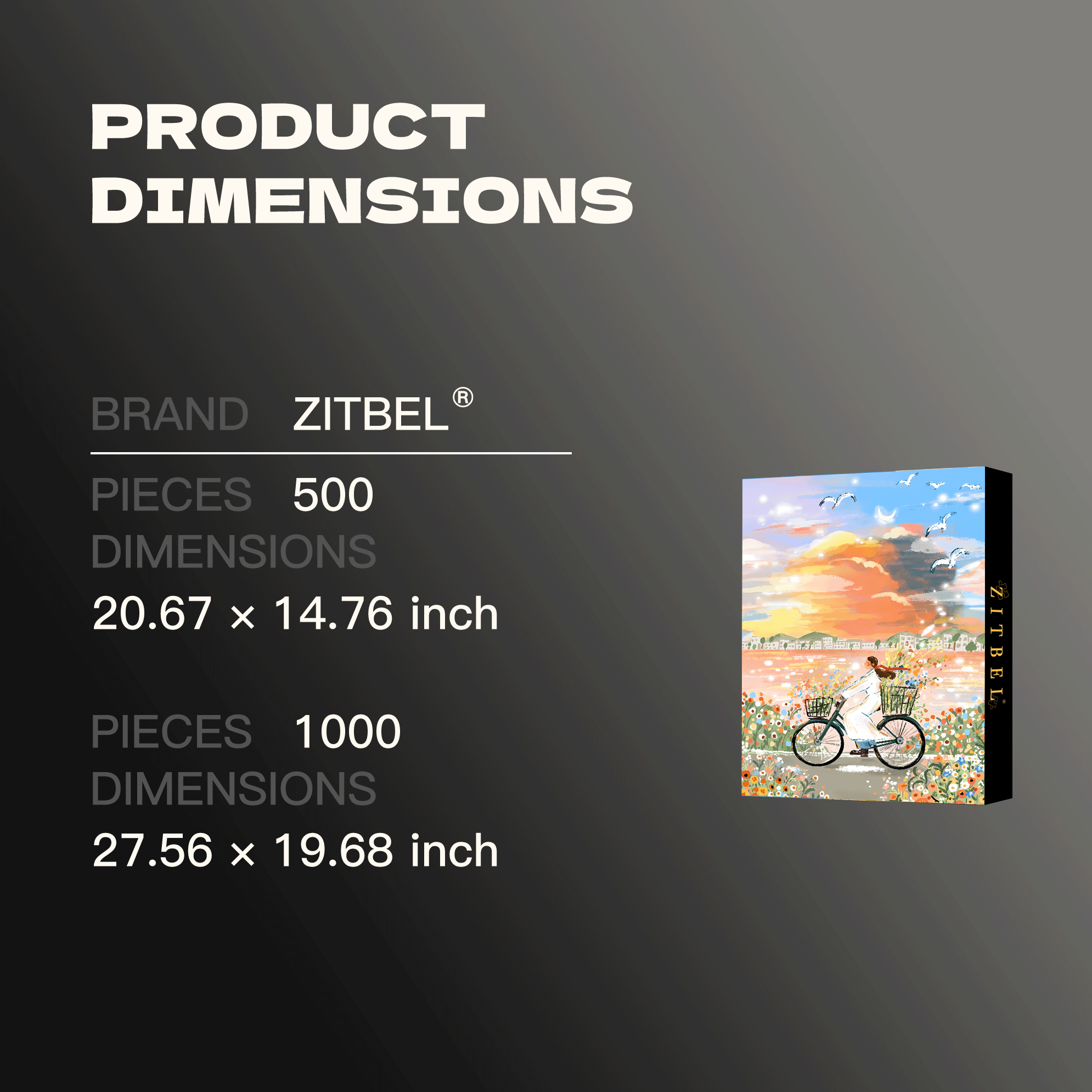 Spring Breeze All the Way 500pcs/1000pcs Jigsaw Puzzle, Scratch-Resistant, Interactive Family Game & Brain-Boosting DIY Decor, Perfect for Halloween, Christmas & New Year Gifts, Family Puzzle Game