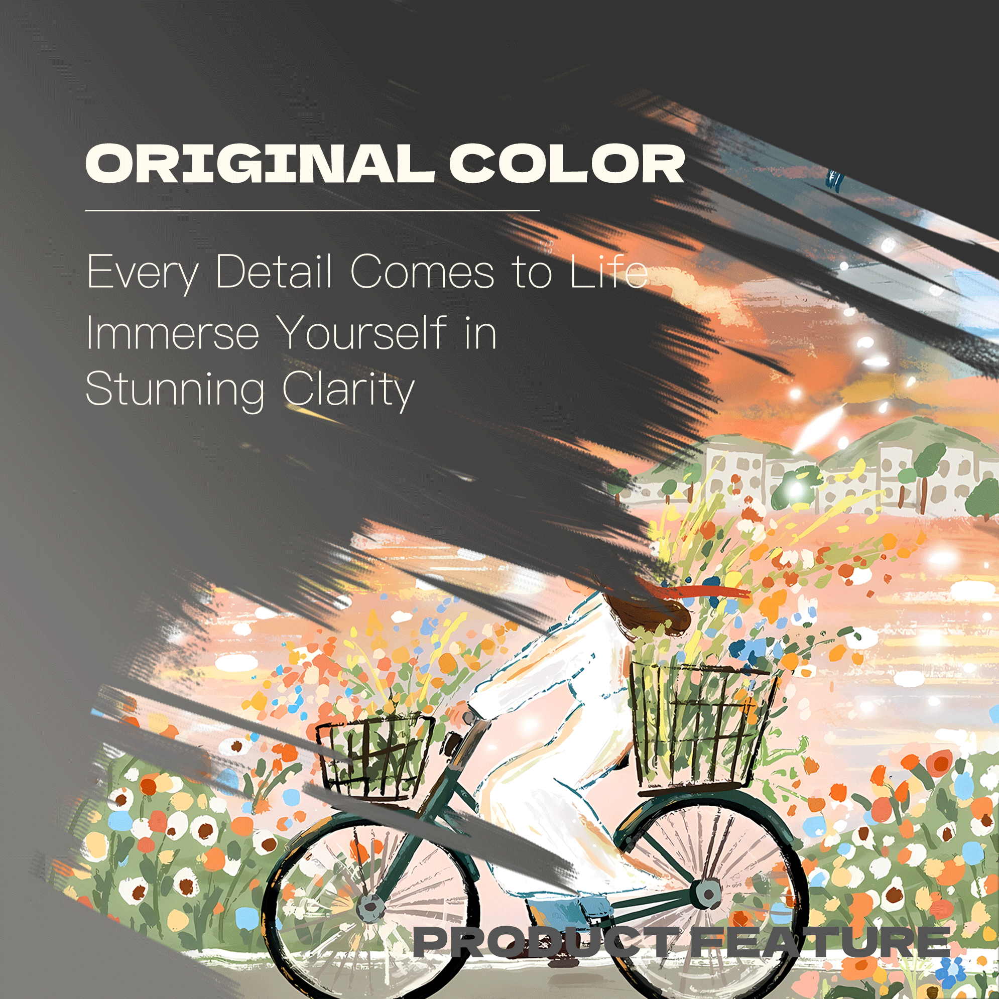 Spring Breeze All the Way 500pcs/1000pcs Jigsaw Puzzle, Scratch-Resistant, Interactive Family Game & Brain-Boosting DIY Decor, Perfect for Halloween, Christmas & New Year Gifts, Family Puzzle Game