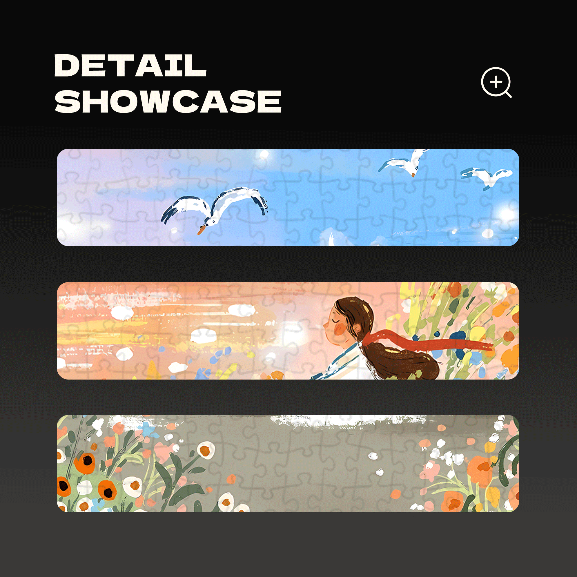 Spring Breeze All the Way 500pcs/1000pcs Jigsaw Puzzle, Scratch-Resistant, Interactive Family Game & Brain-Boosting DIY Decor, Perfect for Halloween, Christmas & New Year Gifts, Family Puzzle Game