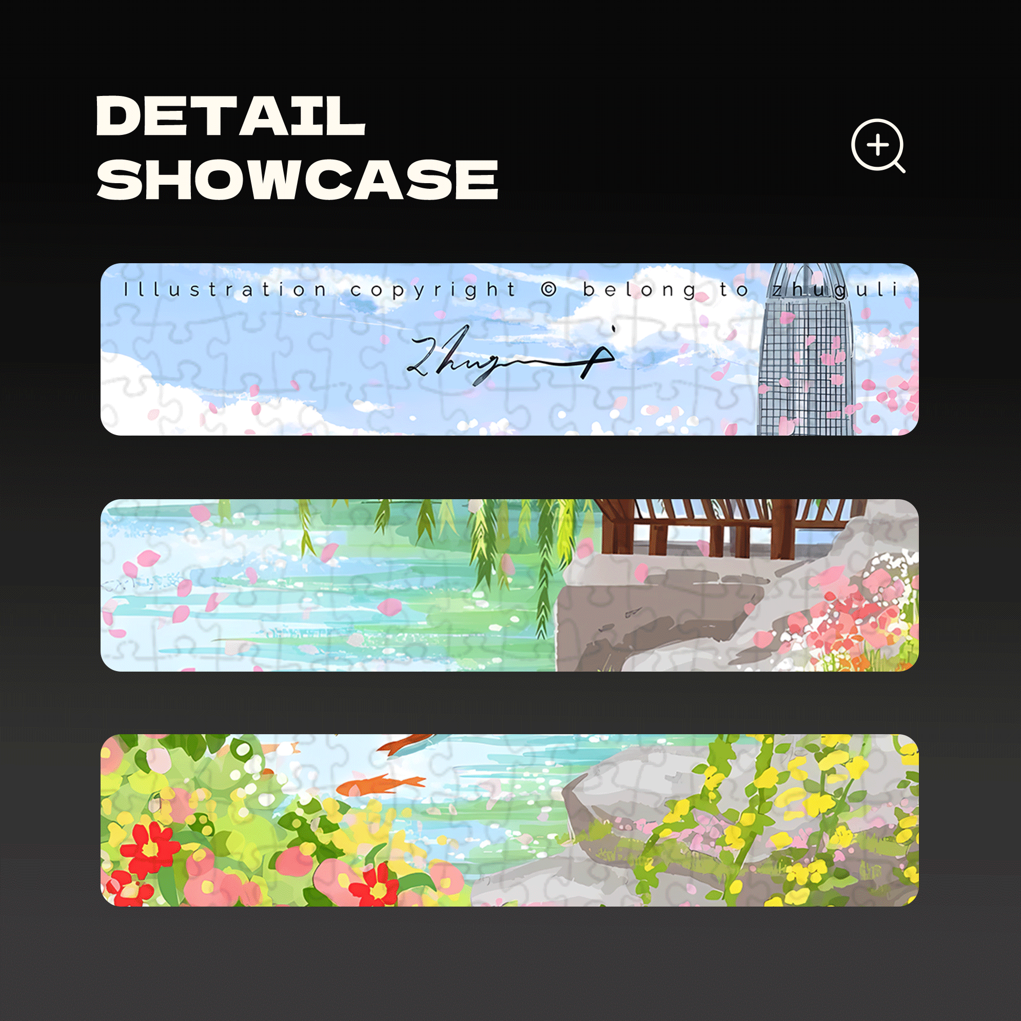 Spring Breeze Pavilion 500pcs/1000pcs Jigsaw Puzzle, Scratch-Resistant, Interactive Family Game & Brain-Boosting DIY Decor, Perfect for Halloween, Christmas & New Year Gifts, Family Puzzle Game