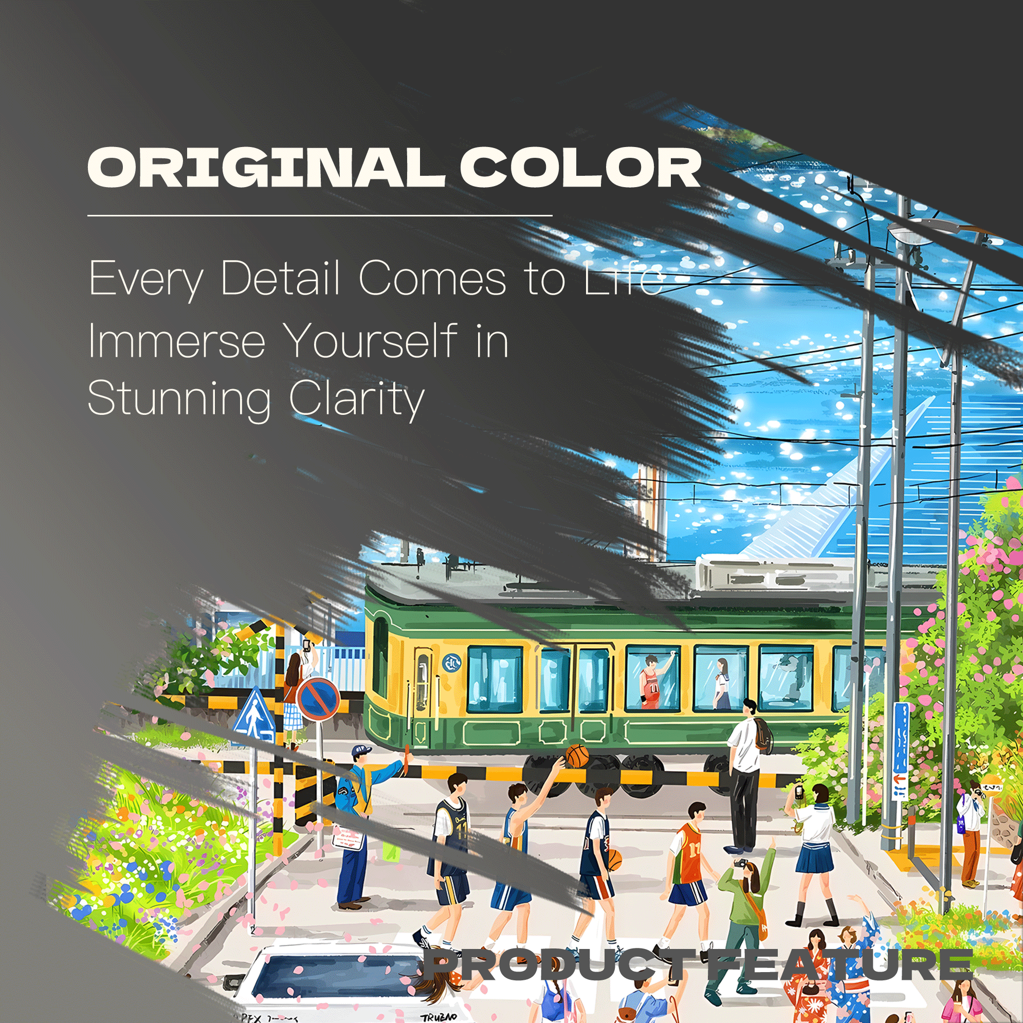 Summer Has Arrived 2 500pcs/1000pcs Jigsaw Puzzle, Scratch-Resistant, Interactive Family Game & Brain-Boosting DIY Decor, Perfect for Halloween, Christmas & New Year Gifts, Family Puzzle Game