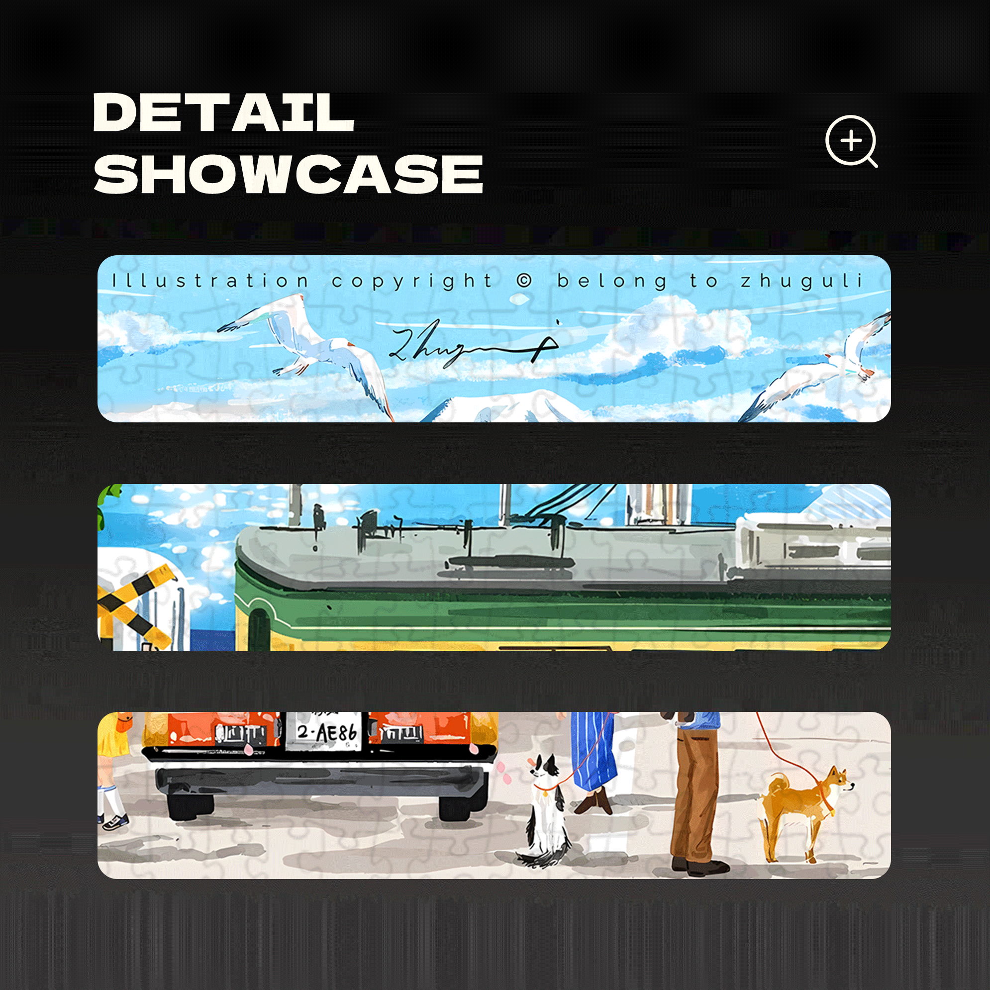 Summer Has Arrived 2 500pcs/1000pcs Jigsaw Puzzle, Scratch-Resistant, Interactive Family Game & Brain-Boosting DIY Decor, Perfect for Halloween, Christmas & New Year Gifts, Family Puzzle Game