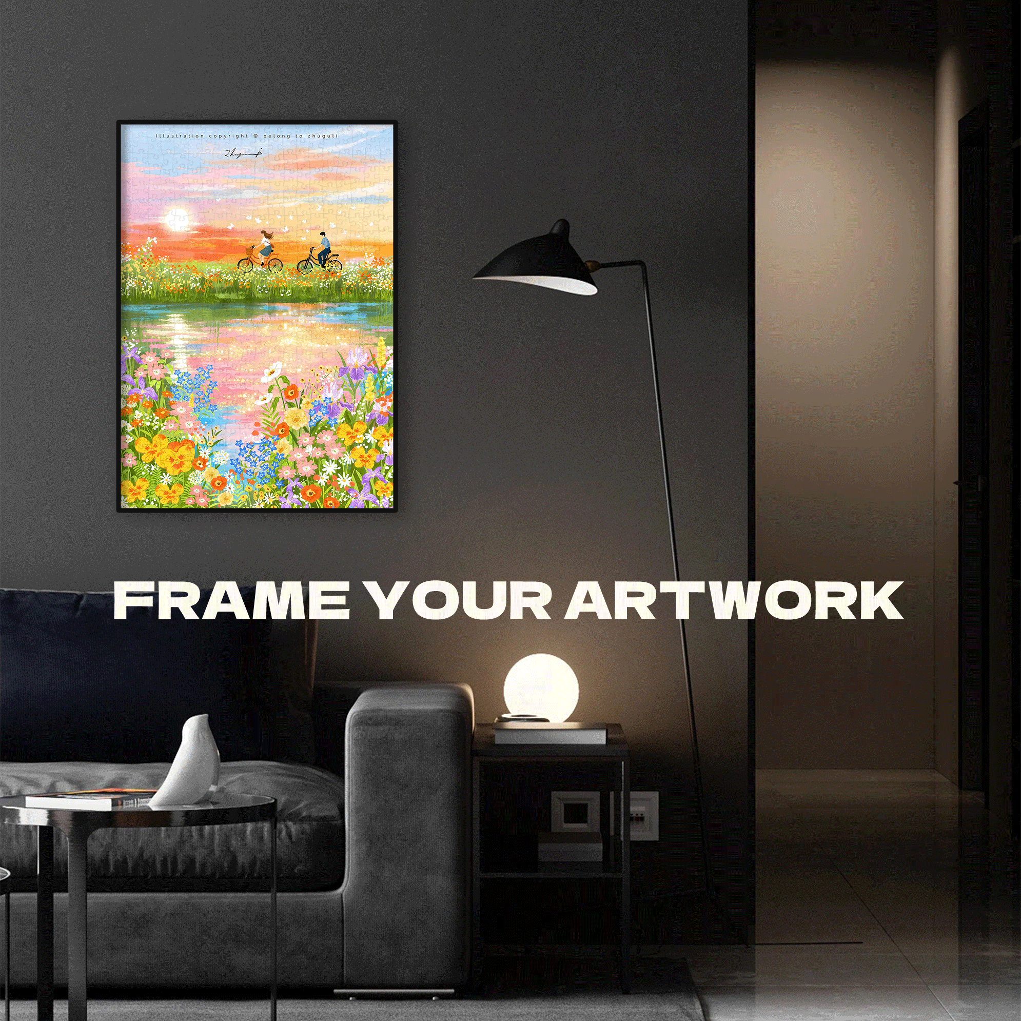 Summer Has Arrived 4 500pcs/1000pcs Jigsaw Puzzle, Scratch-Resistant, Interactive Family Game & Brain-Boosting DIY Decor, Perfect for Halloween, Christmas & New Year Gifts, Family Puzzle Game