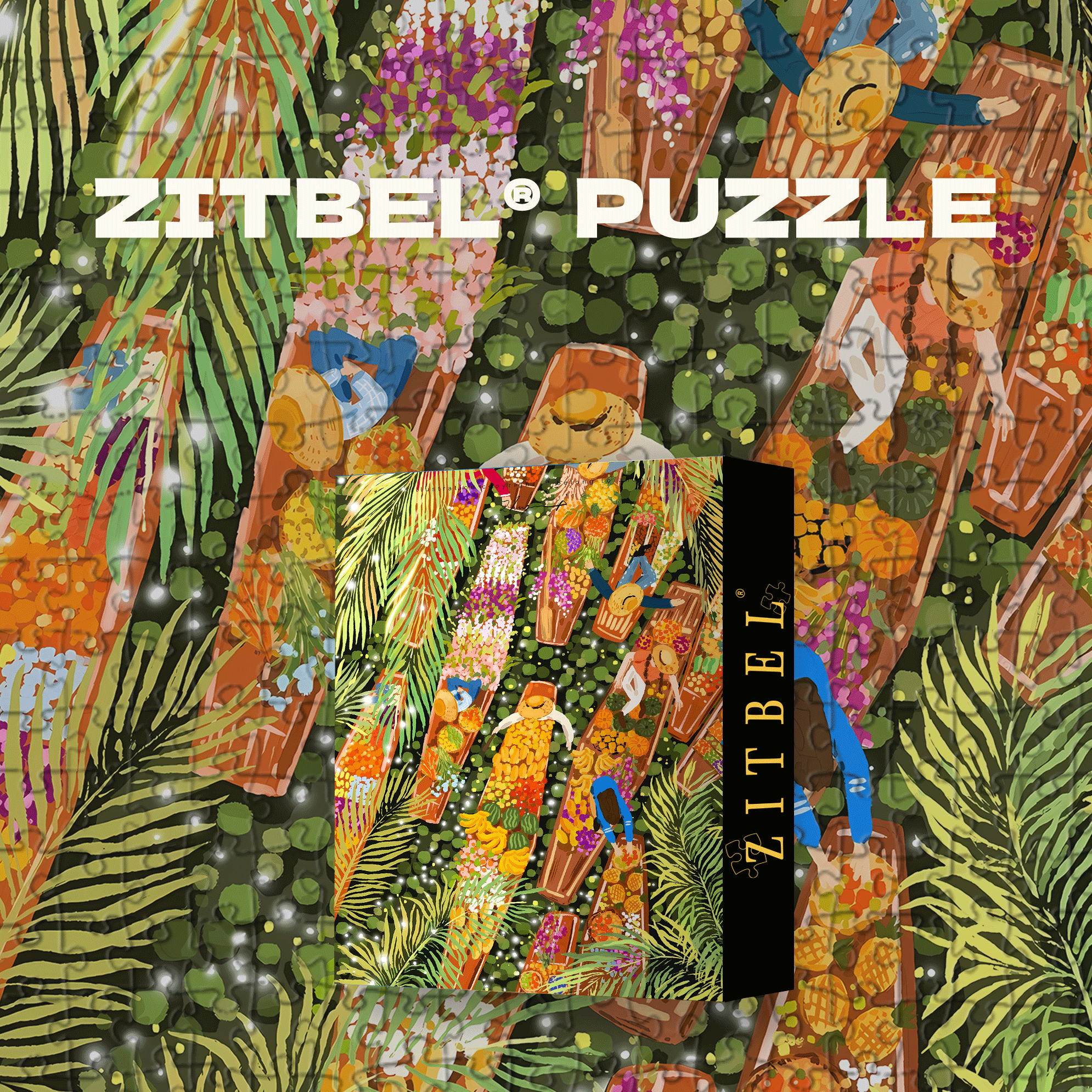 Summer Has Arrived 7 500pcs/1000pcs Jigsaw Puzzle, Scratch-Resistant, Interactive Family Game & Brain-Boosting DIY Decor, Perfect for Halloween, Christmas & New Year Gifts, Family Puzzle Game