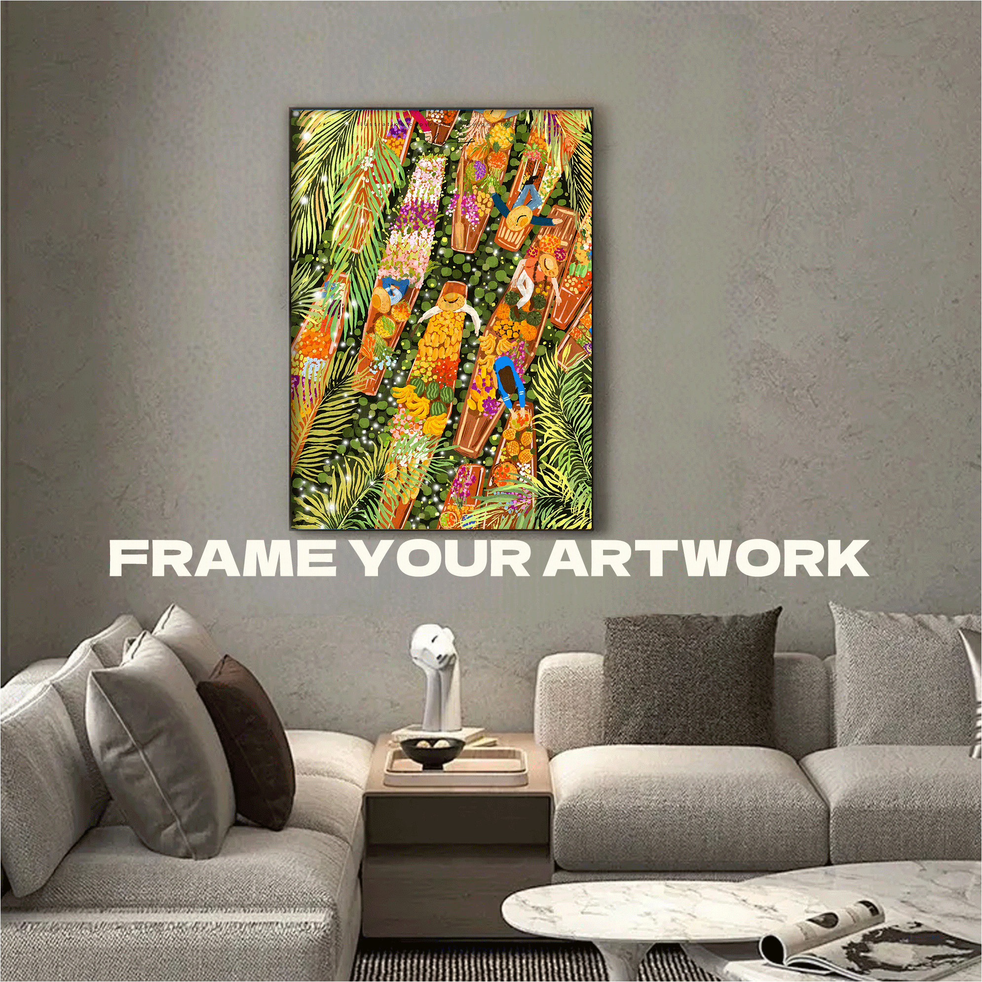 Summer Has Arrived 7 500pcs/1000pcs Jigsaw Puzzle, Scratch-Resistant, Interactive Family Game & Brain-Boosting DIY Decor, Perfect for Halloween, Christmas & New Year Gifts, Family Puzzle Game