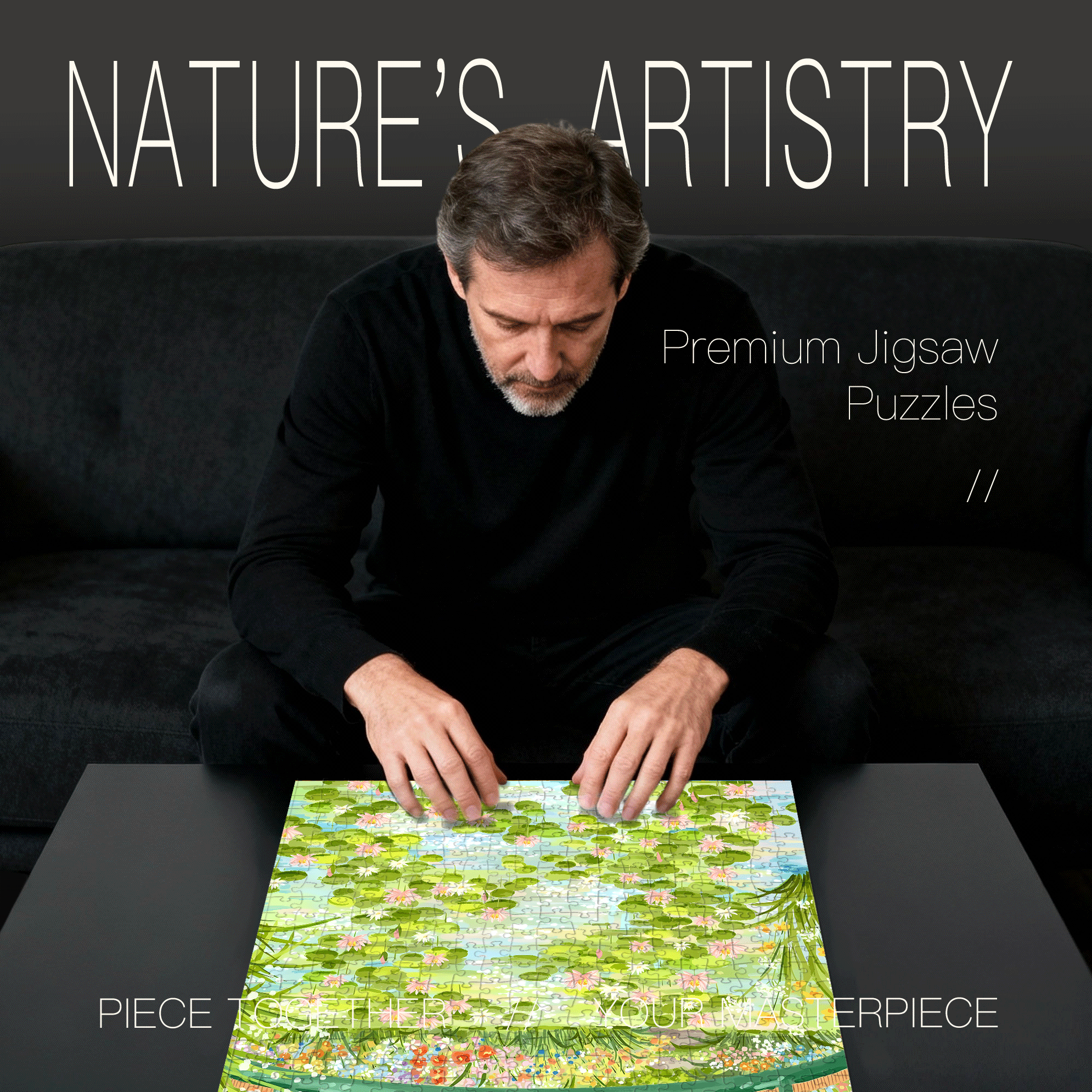 Summer Has Arrived 500pcs/1000pcs Jigsaw Puzzle, Scratch-Resistant, Interactive Family Game & Brain-Boosting DIY Decor, Perfect for Halloween, Christmas & New Year Gifts, Family Puzzle Game