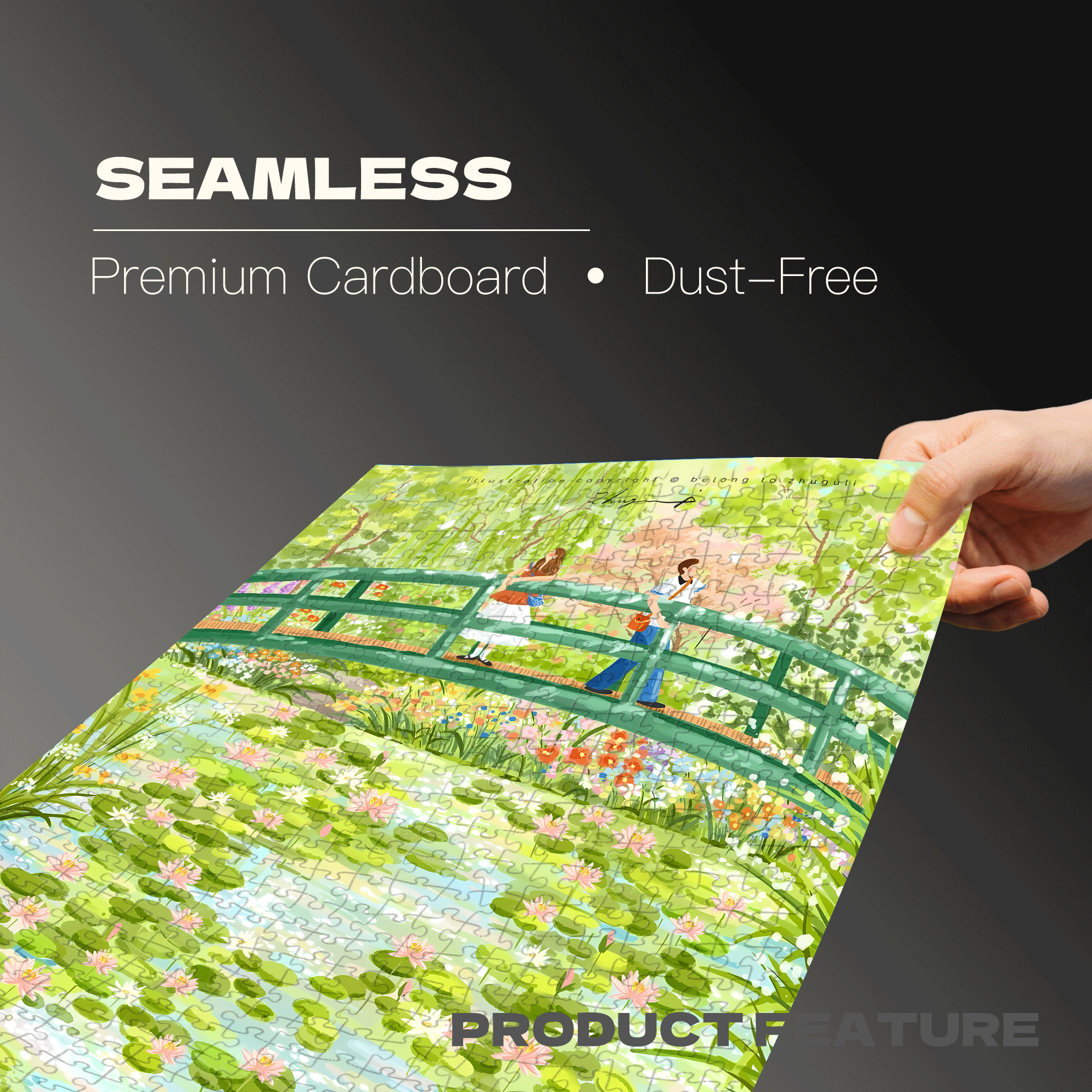 Summer Has Arrived 500pcs/1000pcs Jigsaw Puzzle, Scratch-Resistant, Interactive Family Game & Brain-Boosting DIY Decor, Perfect for Halloween, Christmas & New Year Gifts, Family Puzzle Game