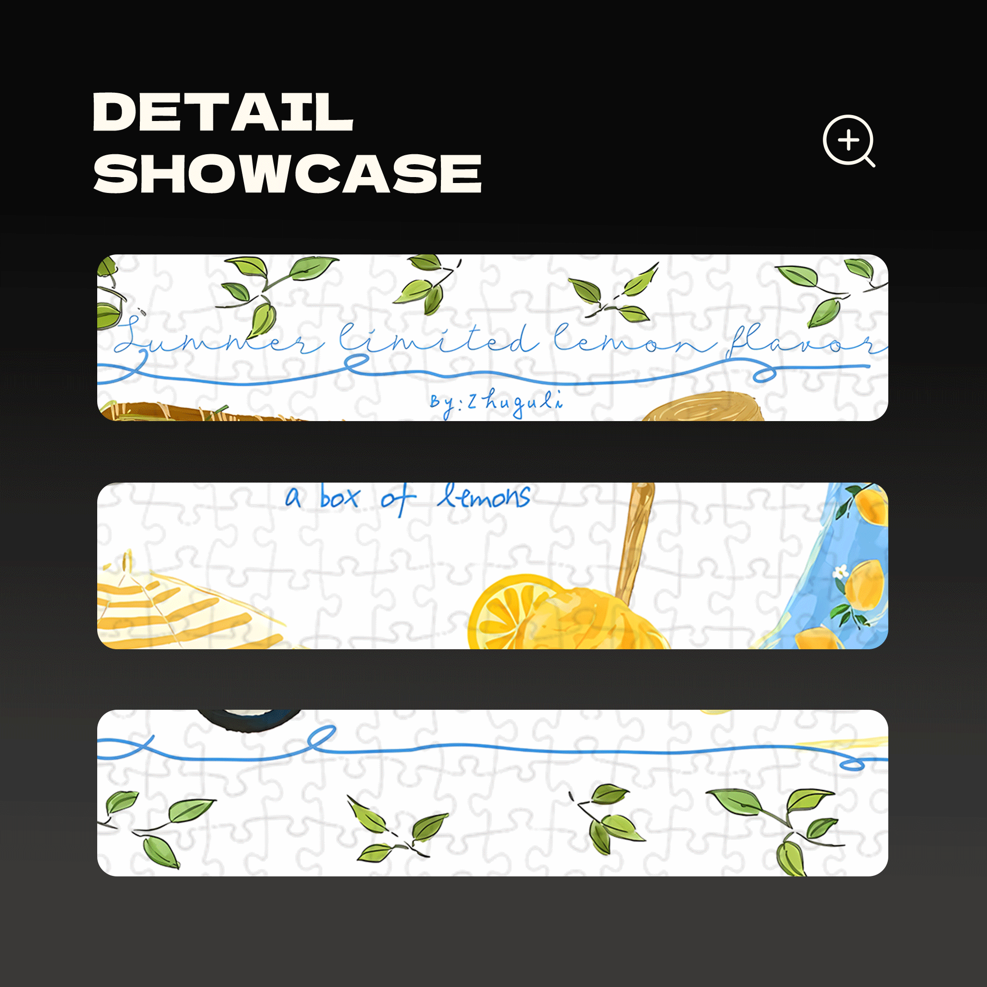 Summer Limited Edition Lemon Scent 500pcs/1000pcs Jigsaw Puzzle, Scratch-Resistant, Interactive Family Game & Brain-Boosting DIY Decor, Perfect for Halloween, Christmas & New Year Gifts, Family Puzzle Game