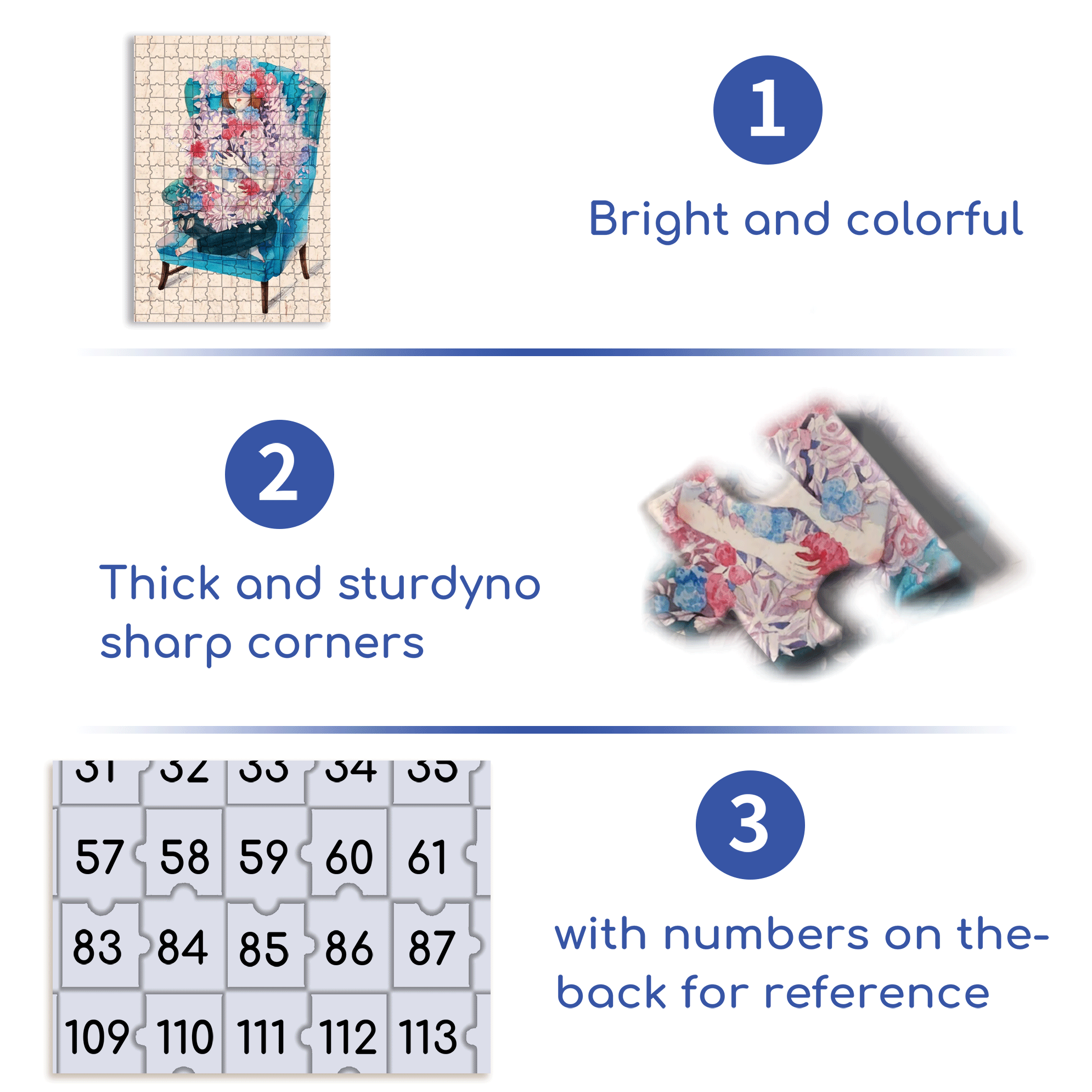 Blossoming On The Sofa 500pcs/1000pcs Jigsaw Puzzle, Scratch-Resistant, Interactive Family Game & Brain-Boosting DIY Decor, Perfect for Halloween, Christmas & New Year Gifts, Family Puzzle Game