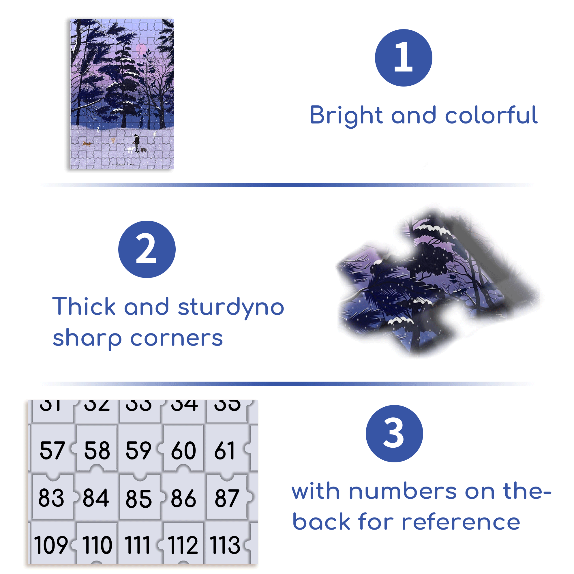 Dogs 500pcs/1000pcs Jigsaw Puzzle, Scratch-Resistant, Interactive Family Game & Brain-Boosting DIY Decor, Perfect for Halloween, Christmas & New Year Gifts, Family Puzzle Game