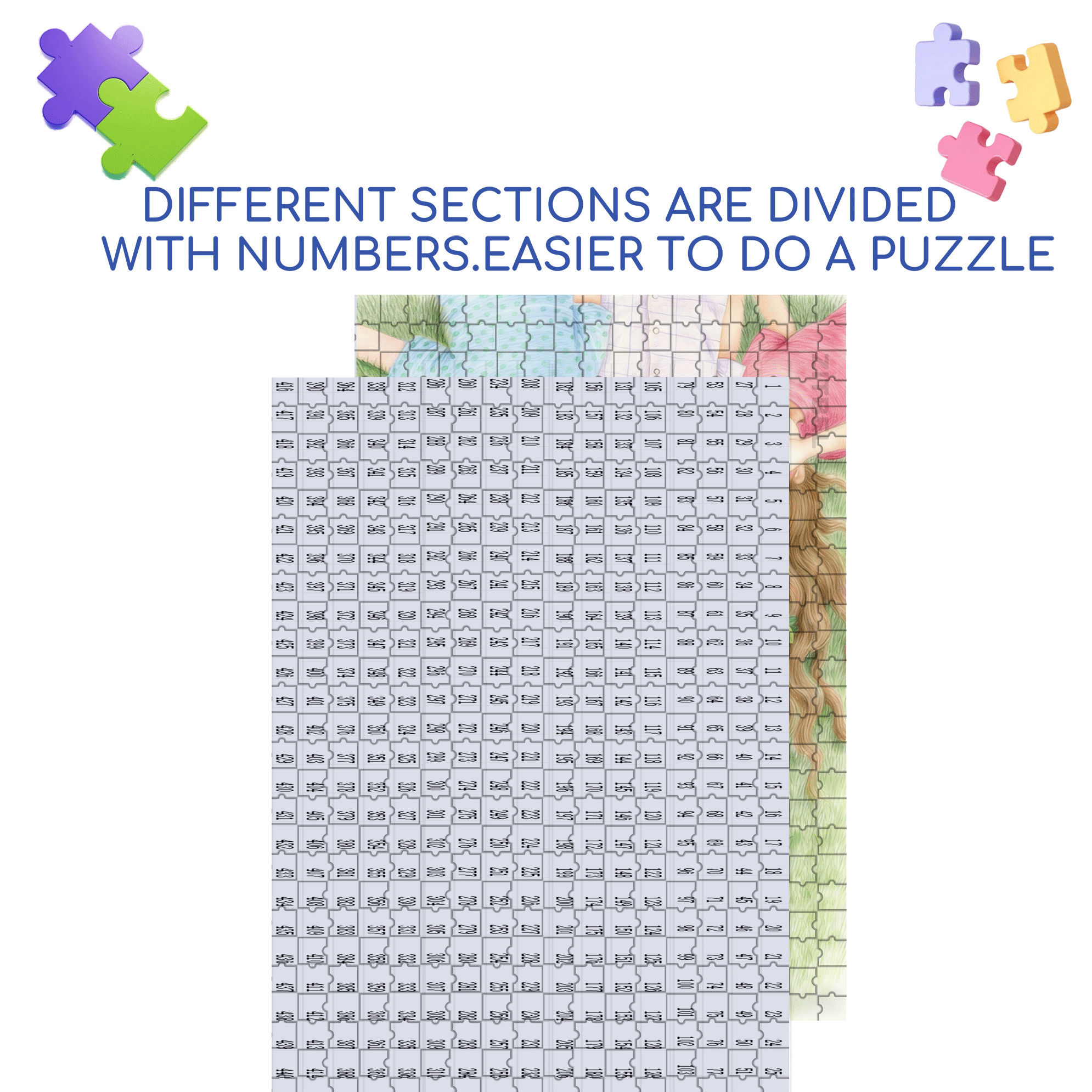 Good Sisters 500pcs/1000pcs Jigsaw Puzzle, Scratch-Resistant, Interactive Family Game & Brain-Boosting DIY Decor, Perfect for Halloween, Christmas & New Year Gifts, Family Puzzle Game