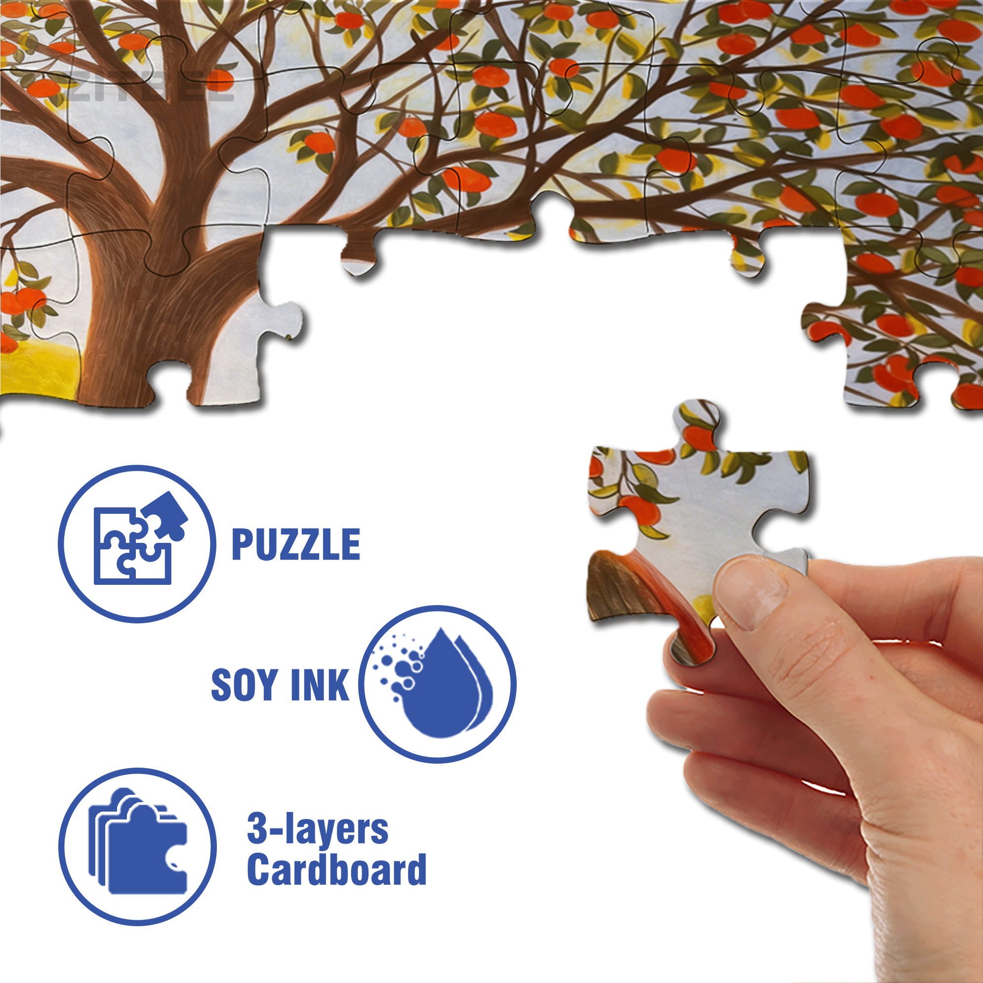 Growing Up In Fairy Tales 500pcs/1000pcs Jigsaw Puzzle, Scratch-Resistant, Interactive Family Game & Brain-Boosting DIY Decor, Perfect for Halloween, Christmas & New Year Gifts, Family Puzzle Game