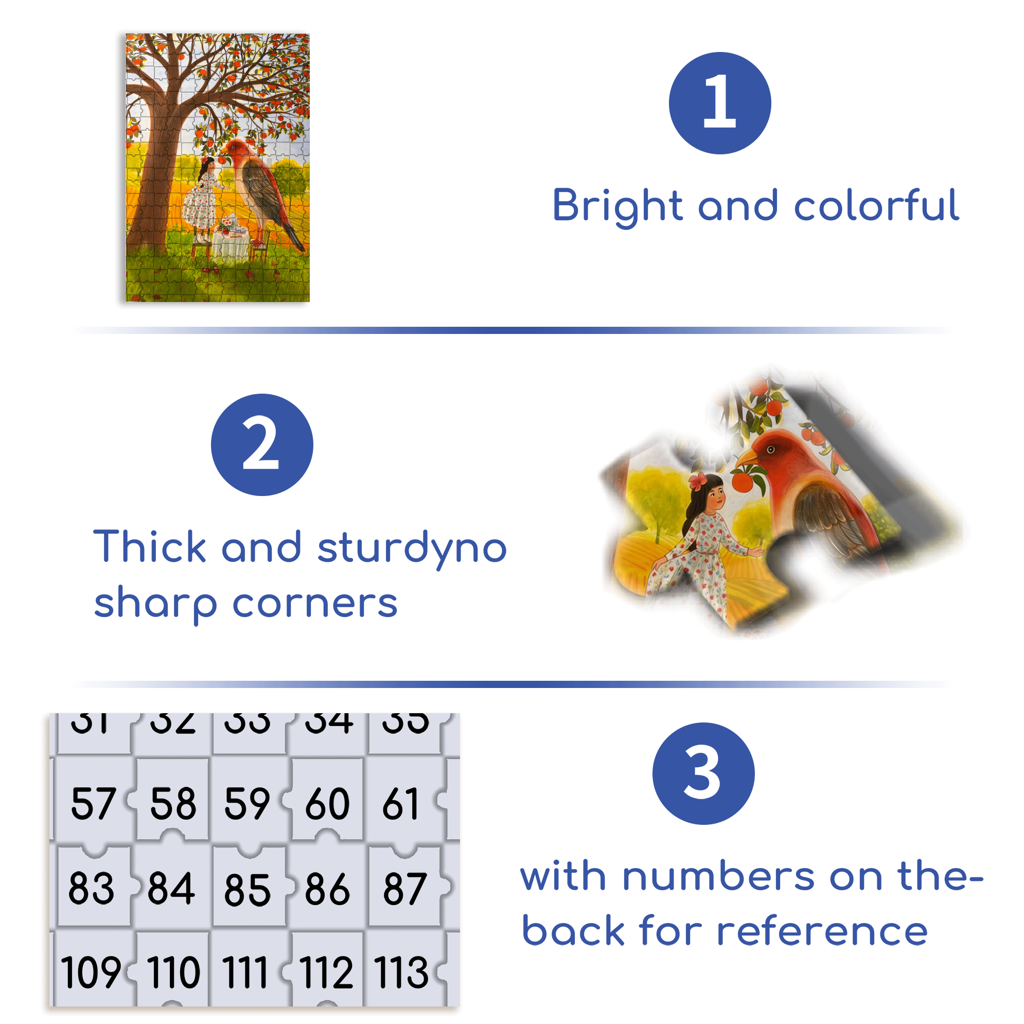 Growing Up In Fairy Tales 500pcs/1000pcs Jigsaw Puzzle, Scratch-Resistant, Interactive Family Game & Brain-Boosting DIY Decor, Perfect for Halloween, Christmas & New Year Gifts, Family Puzzle Game
