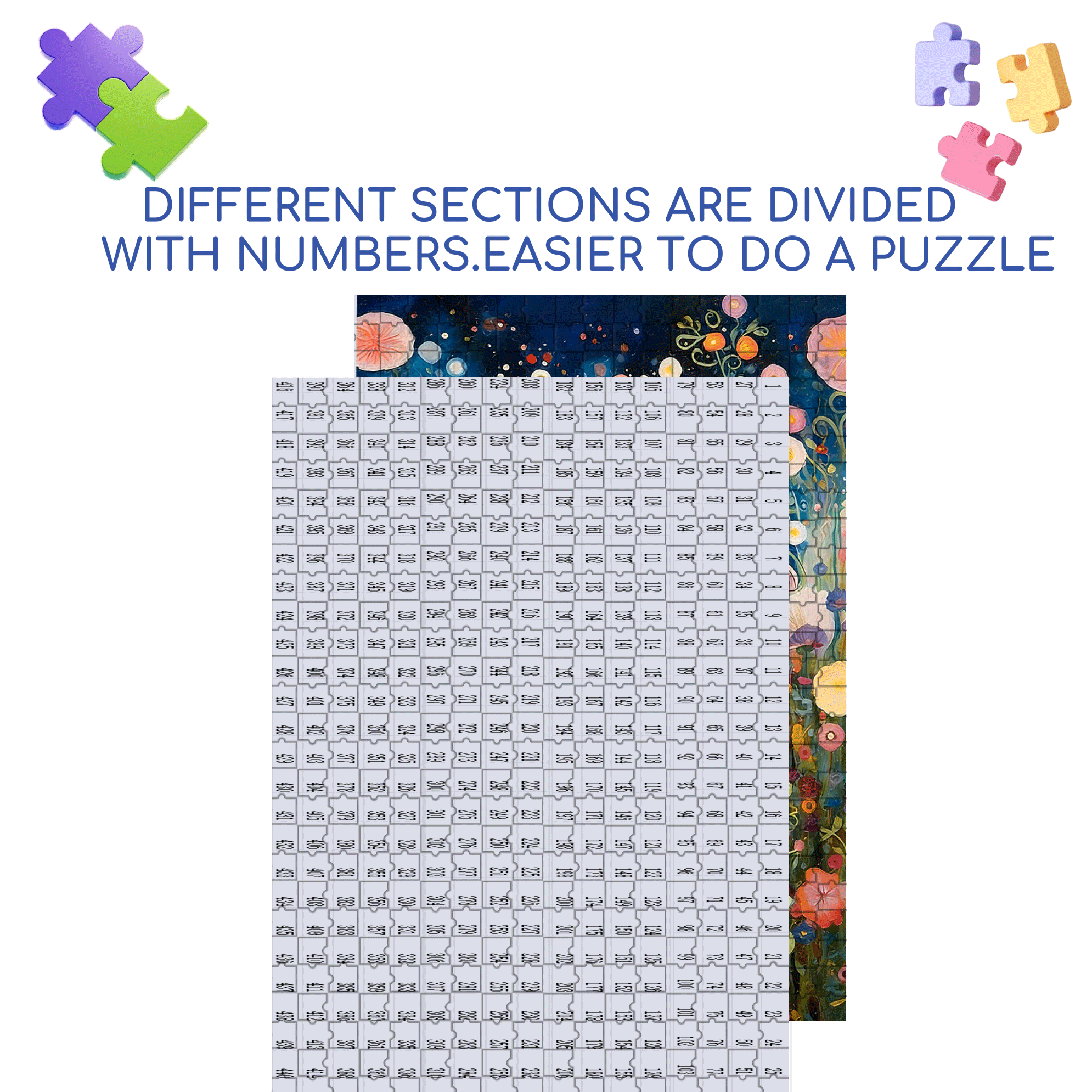 Midsummer Night 500pcs/1000pcs Jigsaw Puzzle, Scratch-Resistant, Interactive Family Game & Brain-Boosting DIY Decor, Perfect for Halloween, Christmas & New Year Gifts, Family Puzzle Game
