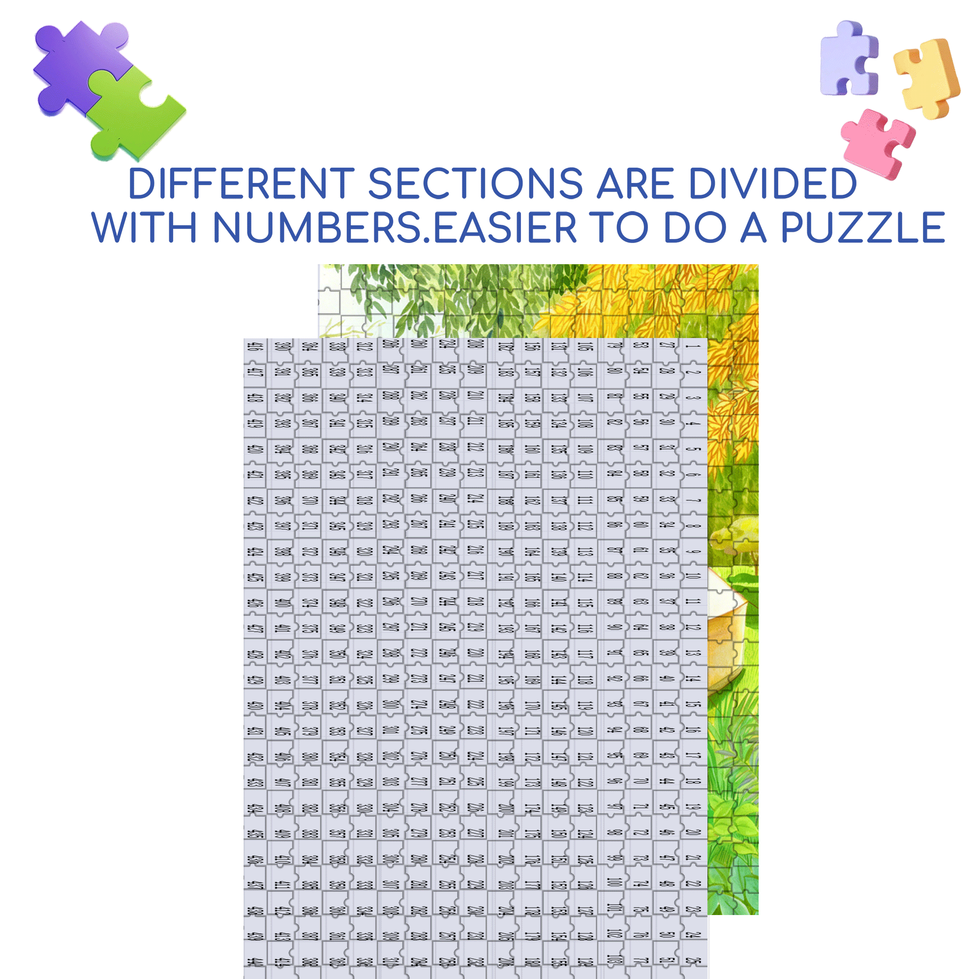 Tent Hut 500pcs/1000pcs Jigsaw Puzzle, Scratch-Resistant, Interactive Family Game & Brain-Boosting DIY Decor, Perfect for Halloween, Christmas & New Year Gifts, Family Puzzle Game