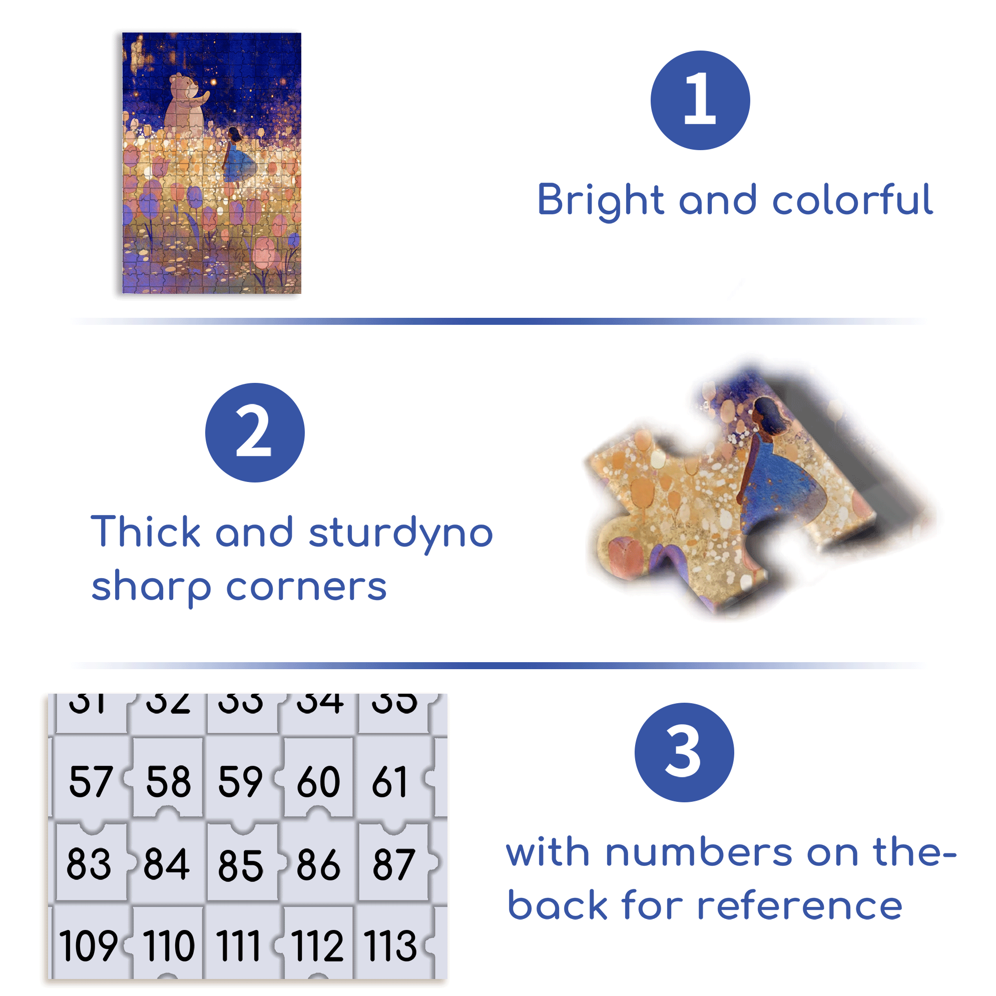 Beautiful Memories 500pcs/1000pcs Jigsaw Puzzle, Scratch-Resistant, Interactive Family Game & Brain-Boosting DIY Decor, Perfect for Halloween, Christmas & New Year Gifts, Family Puzzle Game