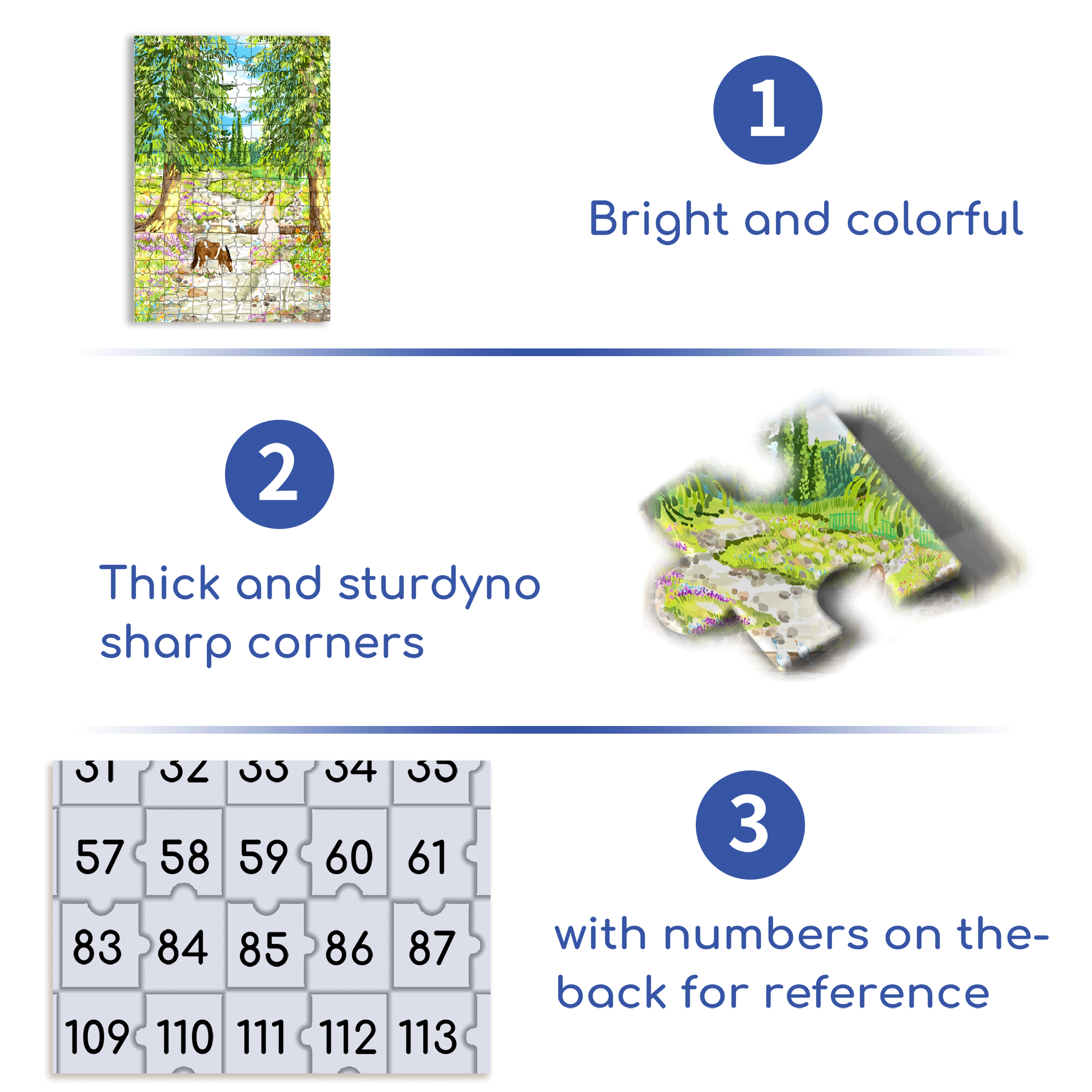 Beautiful Scenery Of Ili, Xinjiang 500pcs/1000pcs Jigsaw Puzzle, Scratch-Resistant, Interactive Family Game & Brain-Boosting DIY Decor, Perfect for Halloween, Christmas & New Year Gifts, Family Puzzle Game