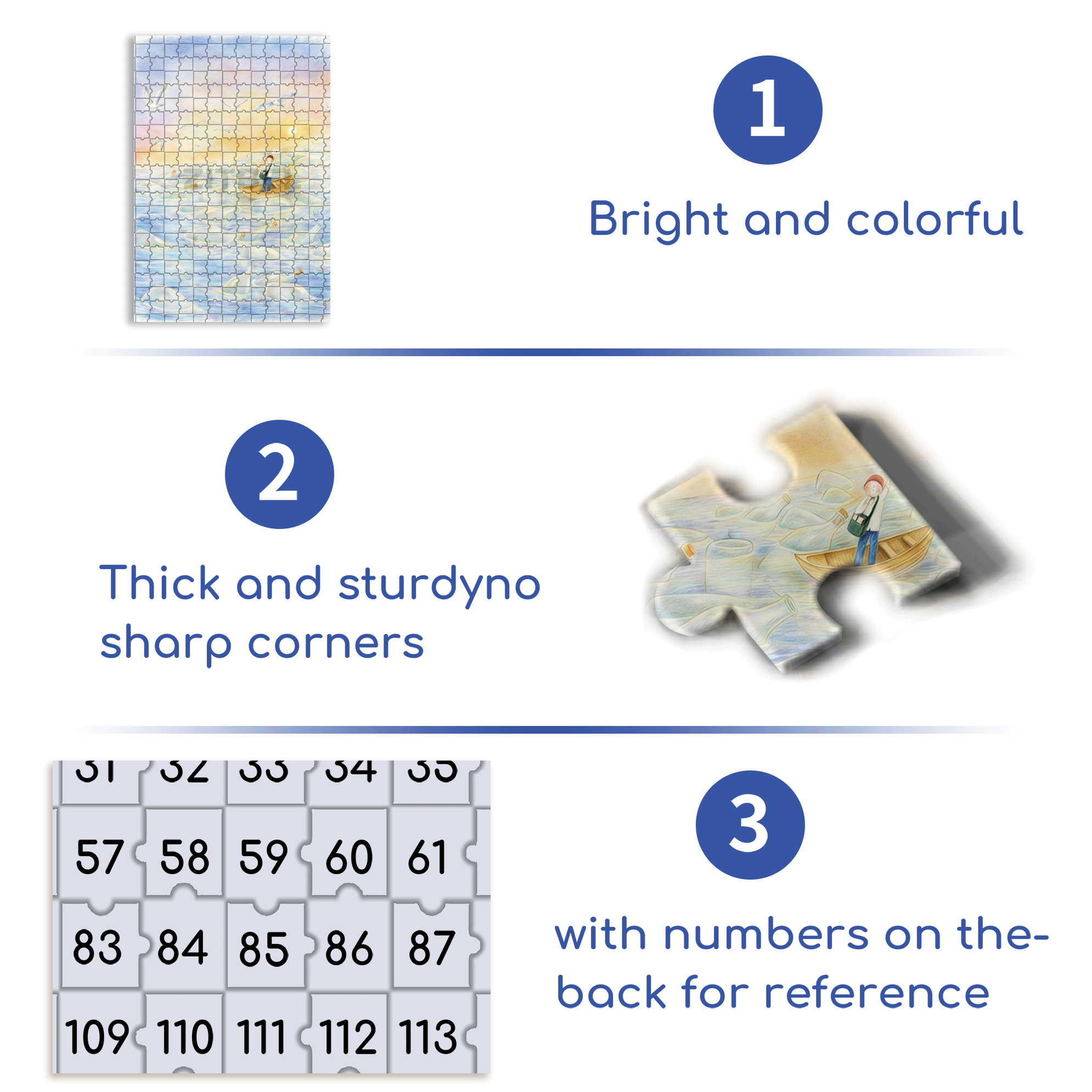 Busy Postman 500pcs/1000pcs Jigsaw Puzzle, Scratch-Resistant, Interactive Family Game & Brain-Boosting DIY Decor, Perfect for Halloween, Christmas & New Year Gifts, Family Puzzle Game