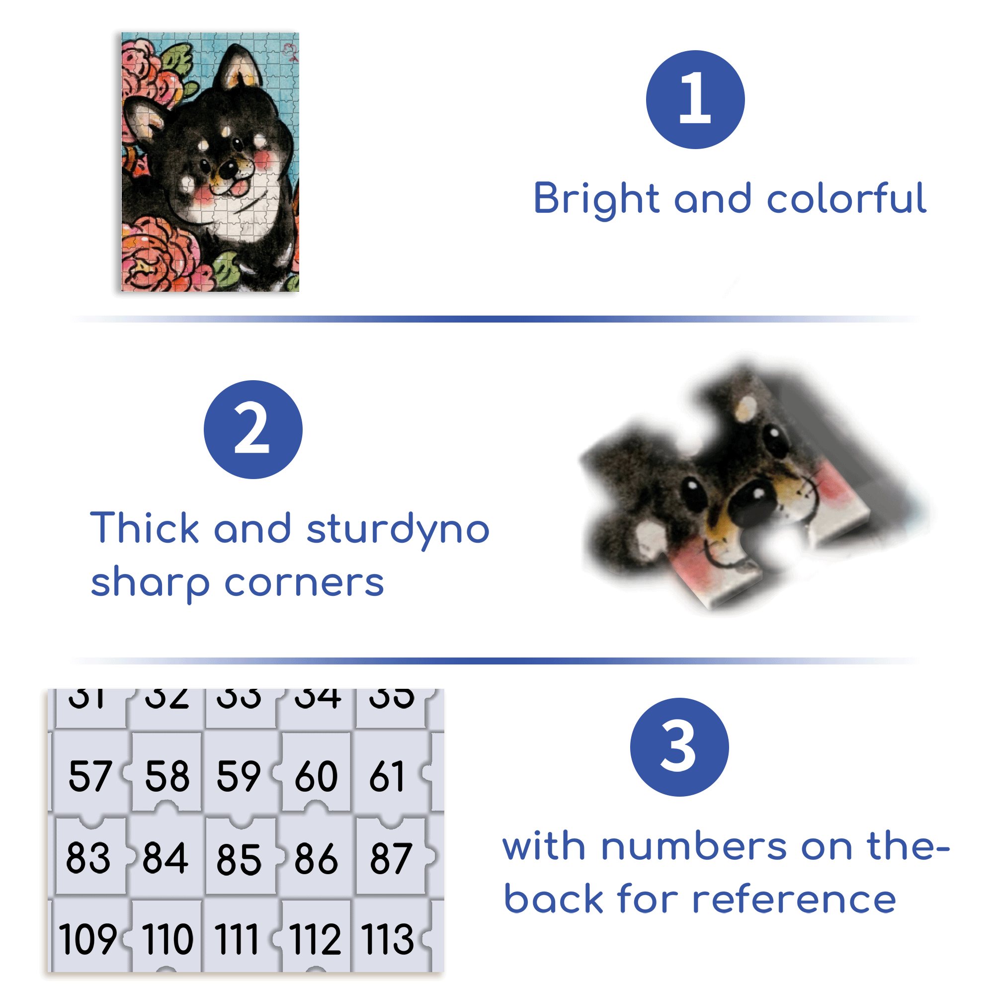 Charming Little Thing 500pcs/1000pcs Jigsaw Puzzle, Scratch-Resistant, Interactive Family Game & Brain-Boosting DIY Decor, Perfect for Halloween, Christmas & New Year Gifts, Family Puzzle Game