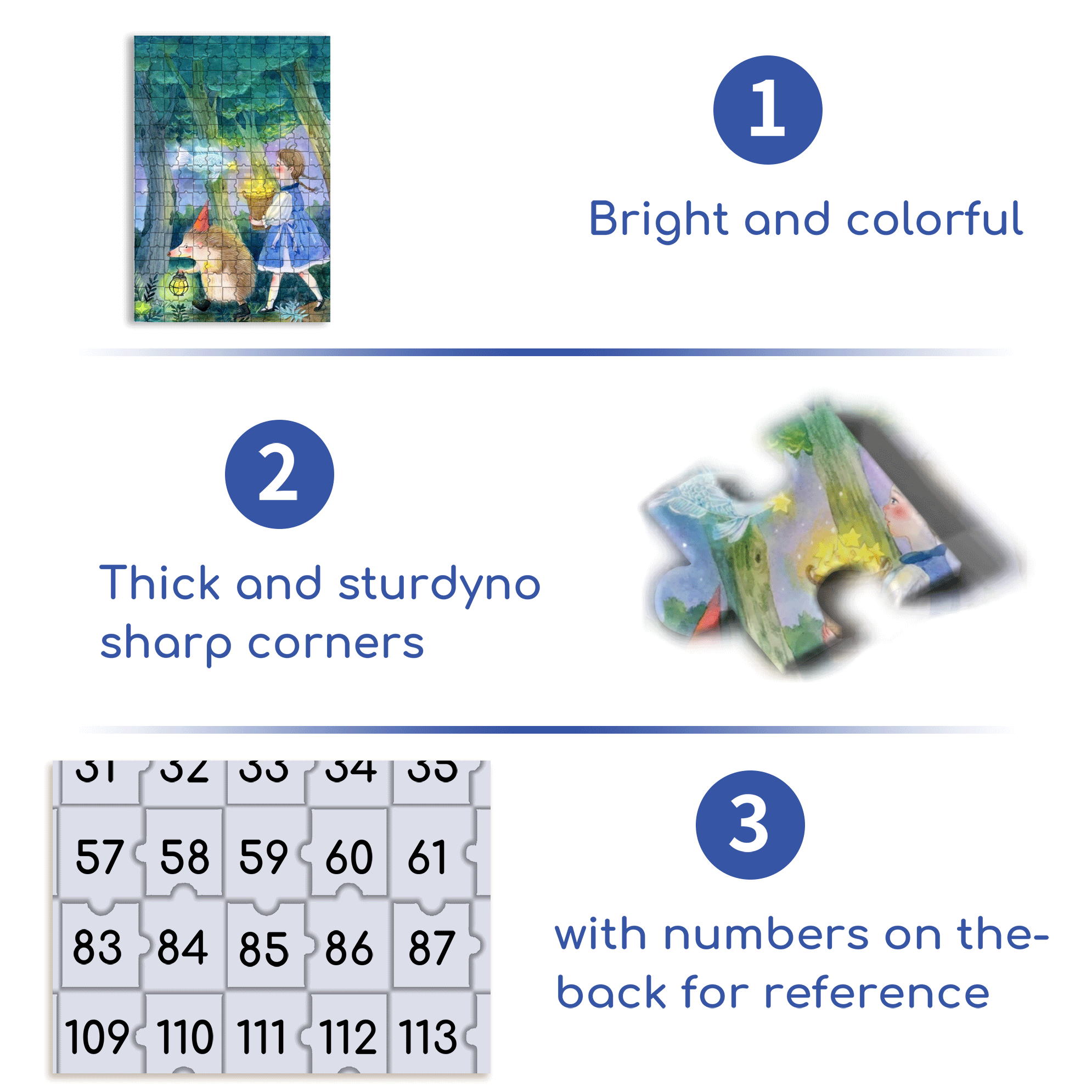 Collect Stars 500pcs/1000pcs Jigsaw Puzzle, Scratch-Resistant, Interactive Family Game & Brain-Boosting DIY Decor, Perfect for Halloween, Christmas & New Year Gifts, Family Puzzle Game
