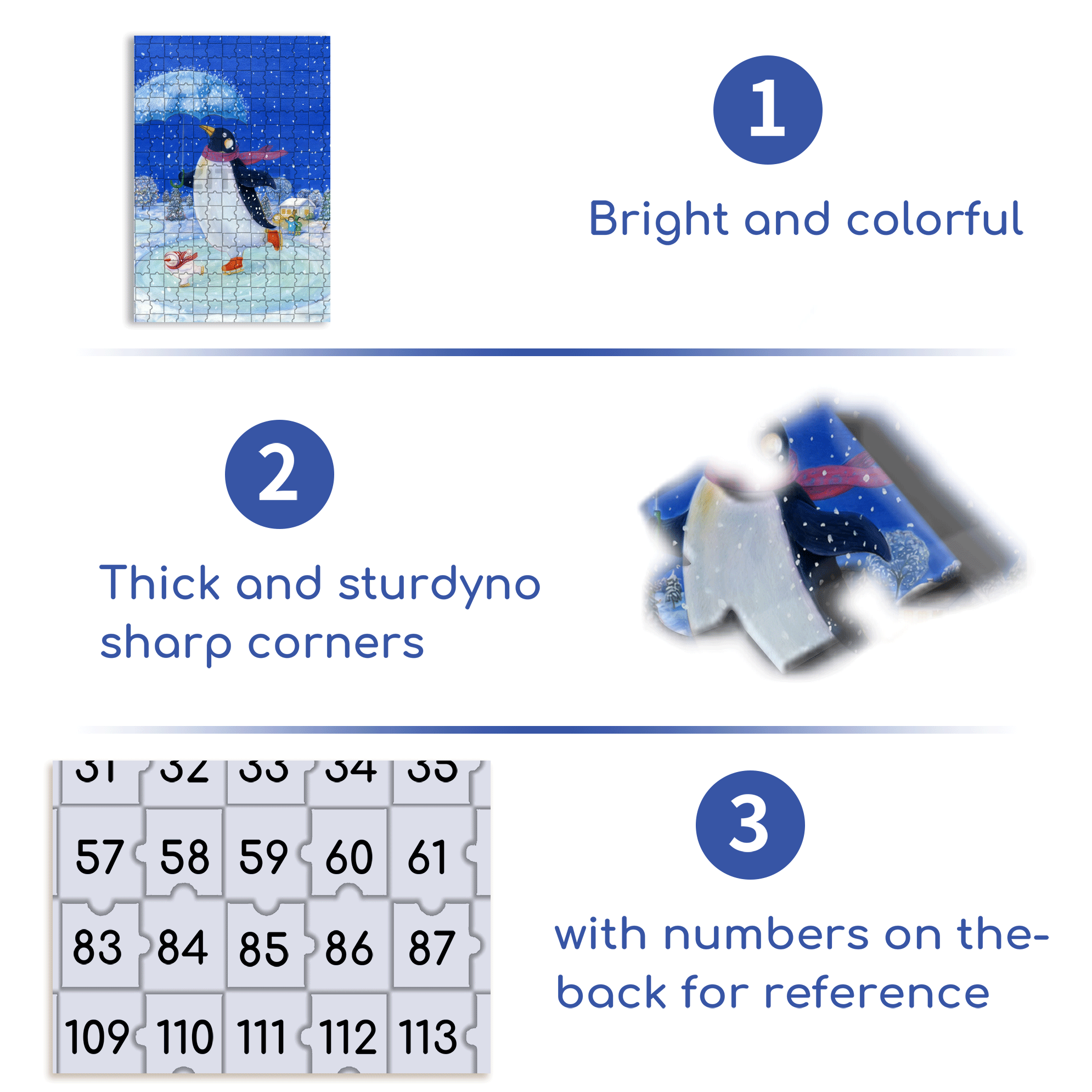 Dance of Snow 500pcs/1000pcs Jigsaw Puzzle, Scratch-Resistant, Interactive Family Game & Brain-Boosting DIY Decor, Perfect for Halloween, Christmas & New Year Gifts, Family Puzzle Game