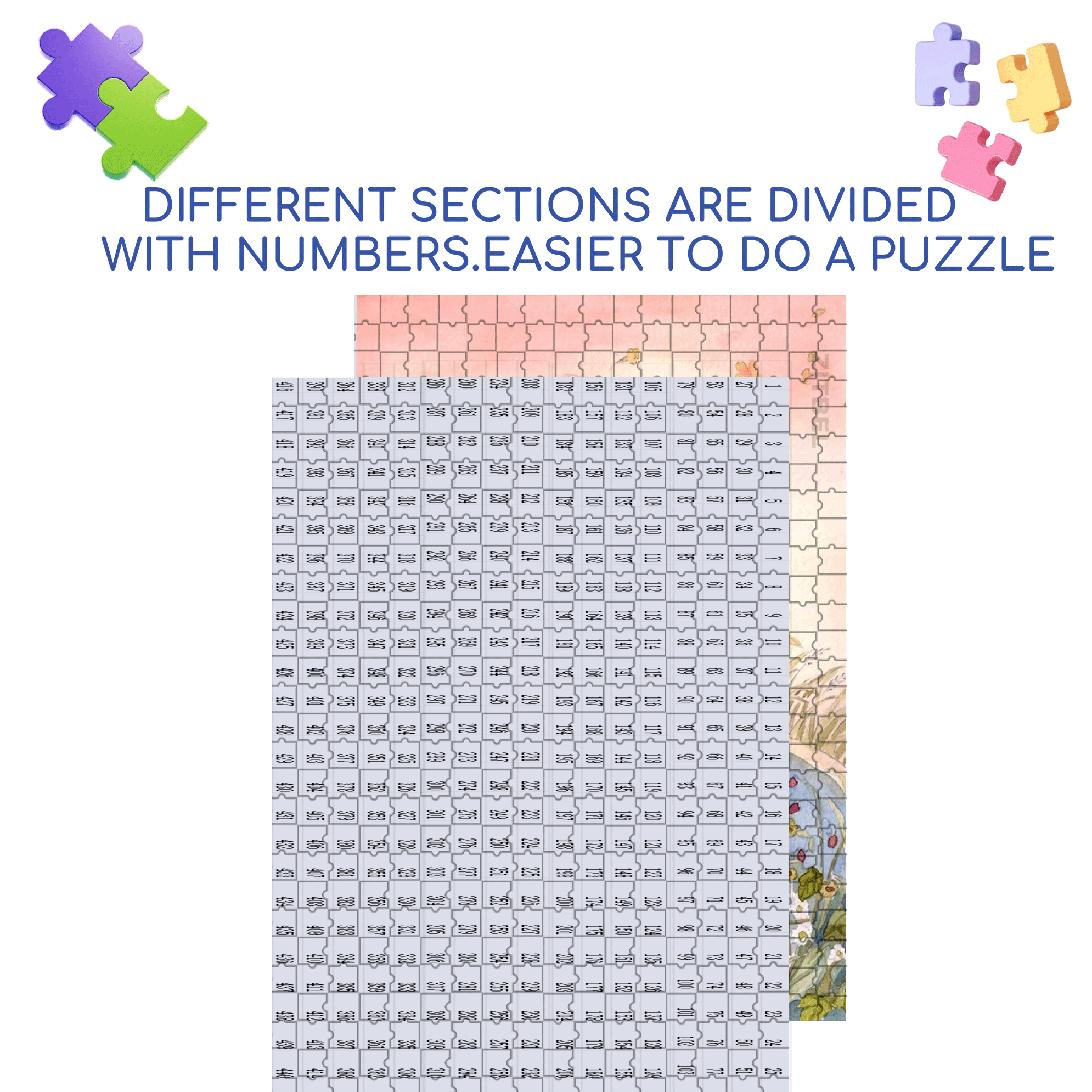 Embrace and Healing 500pcs/1000pcs Jigsaw Puzzle, Scratch-Resistant, Interactive Family Game & Brain-Boosting DIY Decor, Perfect for Halloween, Christmas & New Year Gifts, Family Puzzle Game