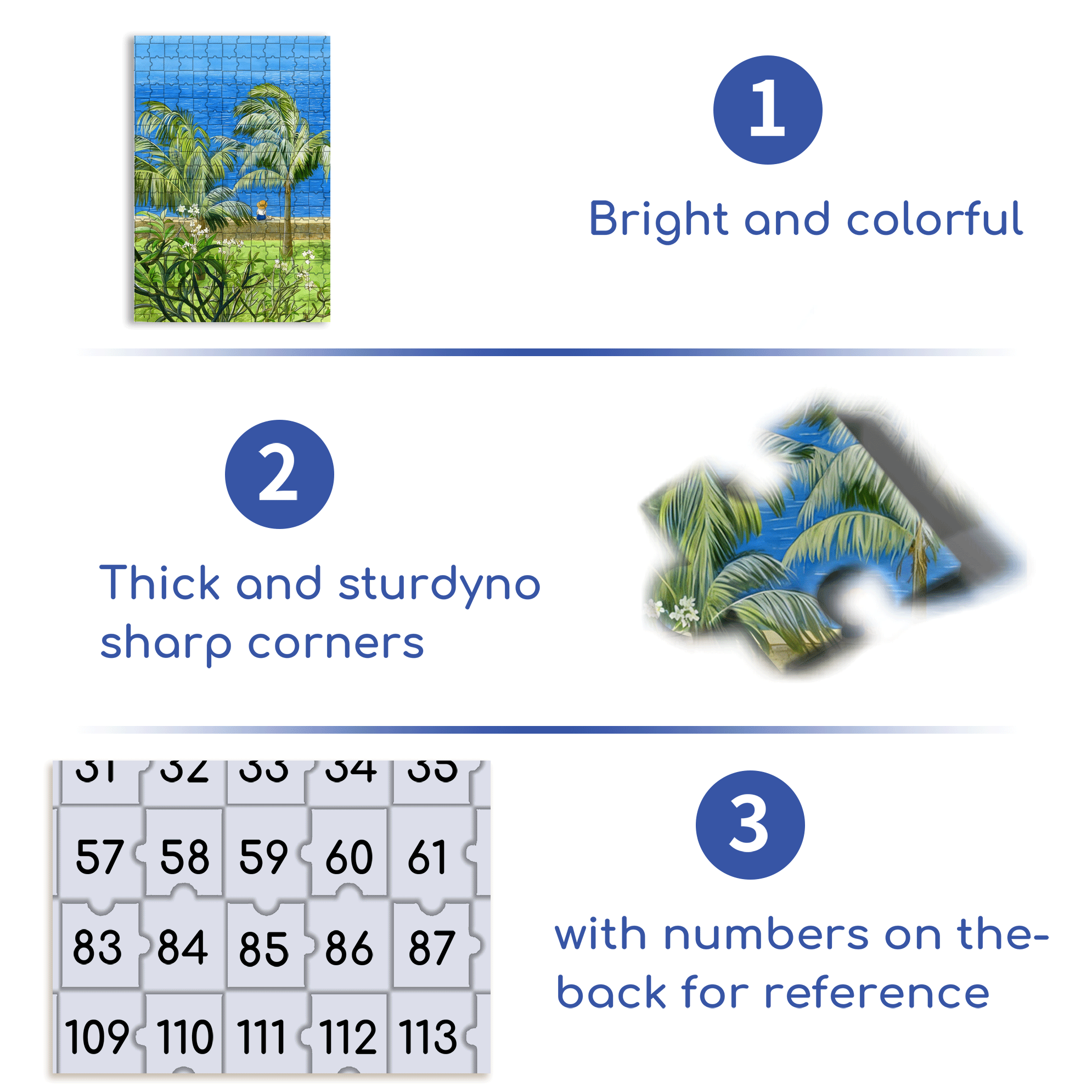 Facing The Sea 500pcs/1000pcs Jigsaw Puzzle, Scratch-Resistant, Interactive Family Game & Brain-Boosting DIY Decor, Perfect for Halloween, Christmas & New Year Gifts, Family Puzzle Game