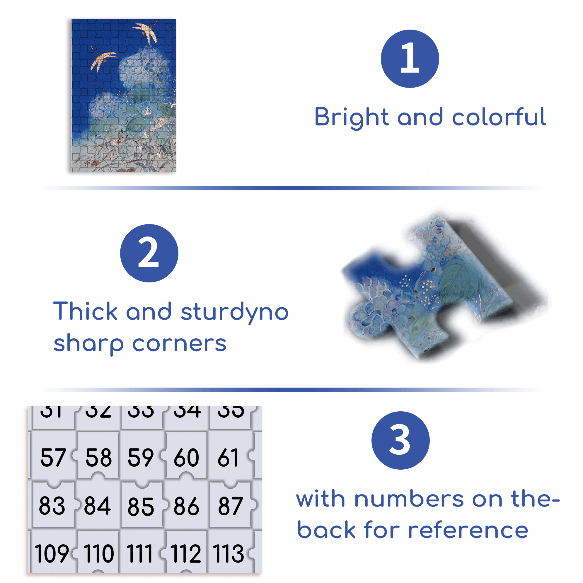 The Last Touch Of Deep Blue 500pcs/1000pcs Jigsaw Puzzle, Scratch-Resistant, Interactive Family Game & Brain-Boosting DIY Decor, Perfect for Halloween, Christmas & New Year Gifts, Family Puzzle Game