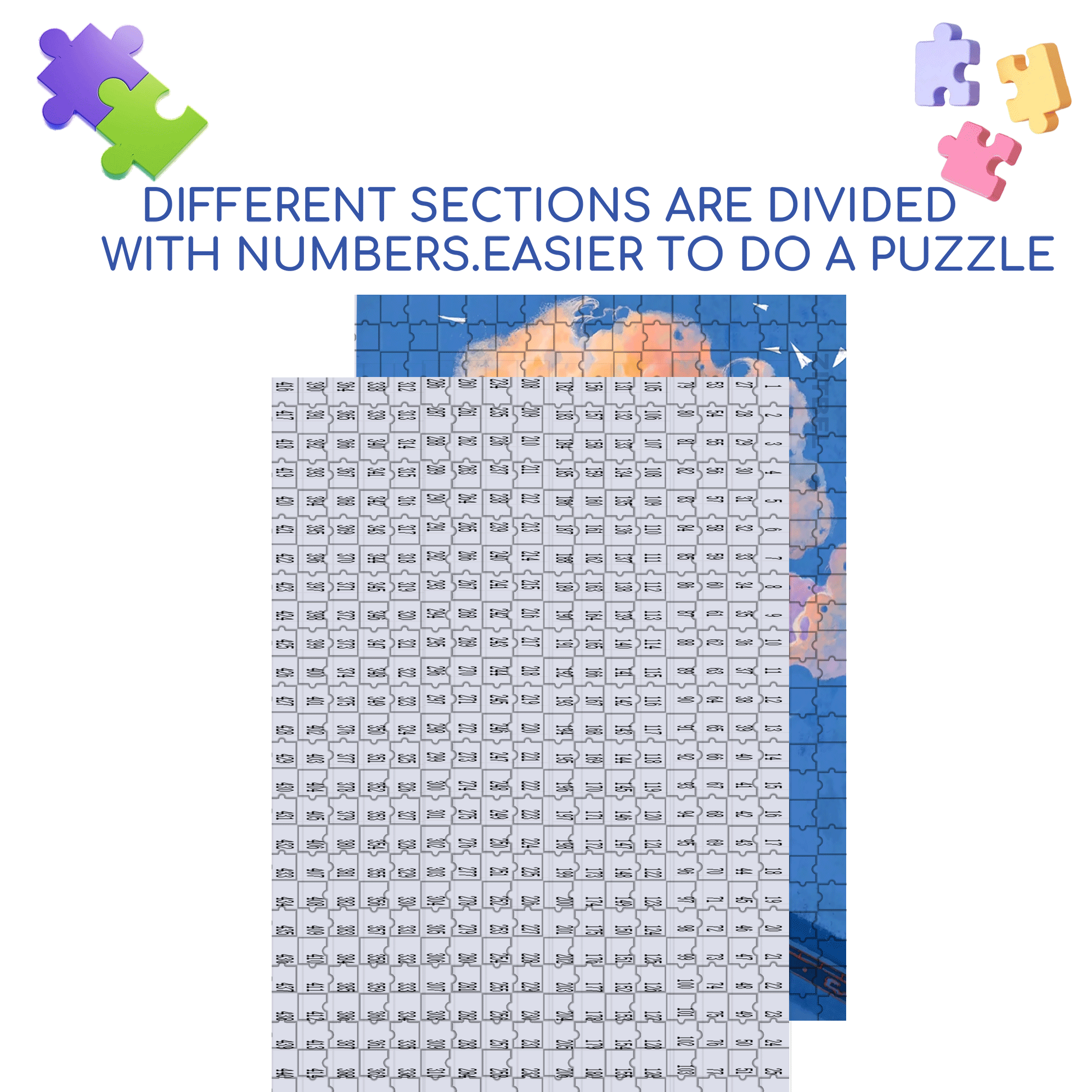 The Truman Show 500pcs/1000pcs Jigsaw Puzzle, Scratch-Resistant, Interactive Family Game & Brain-Boosting DIY Decor, Perfect for Halloween, Christmas & New Year Gifts, Family Puzzle Game