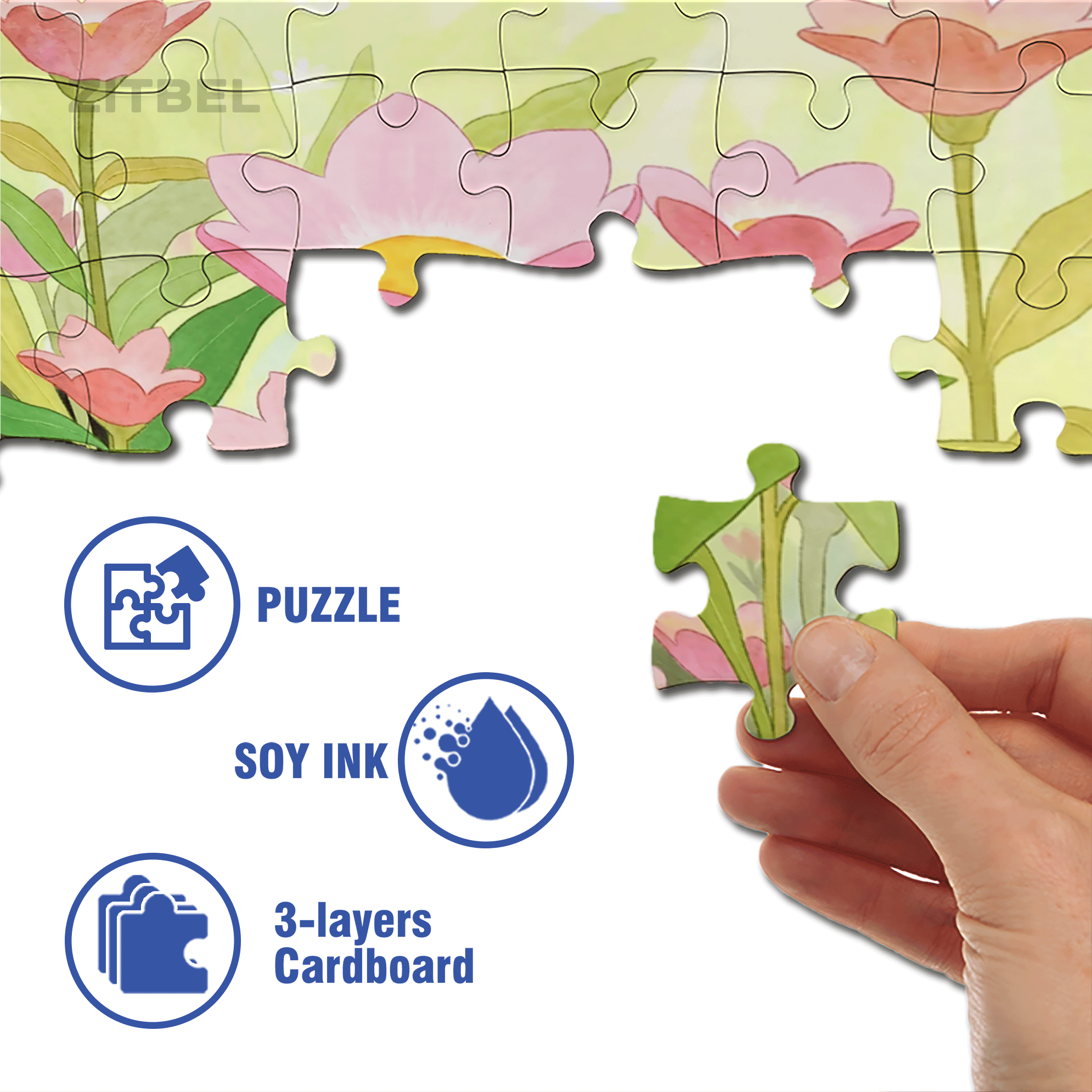 The Wondrous Microscopic World 500pcs/1000pcs Jigsaw Puzzle, Scratch-Resistant, Interactive Family Game & Brain-Boosting DIY Decor, Perfect for Halloween, Christmas & New Year Gifts, Family Puzzle Game
