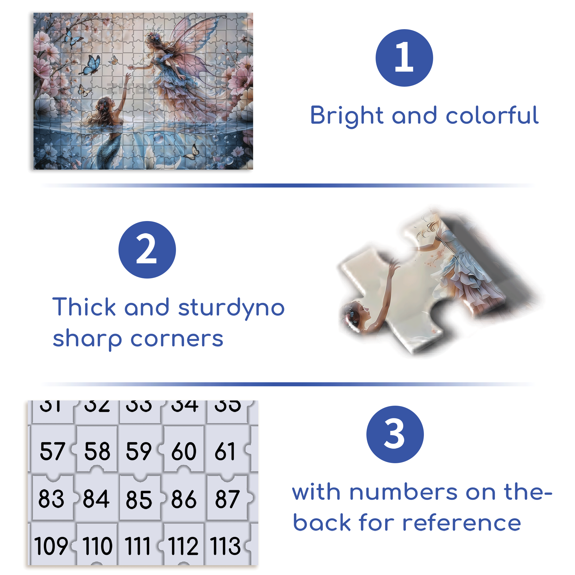 Birds & Fish 500pcs/1000pcs Jigsaw Puzzle, Scratch-Resistant, Interactive Family Game & Brain-Boosting DIY Decor, Perfect for Halloween, Christmas & New Year Gifts, Family Puzzle Game