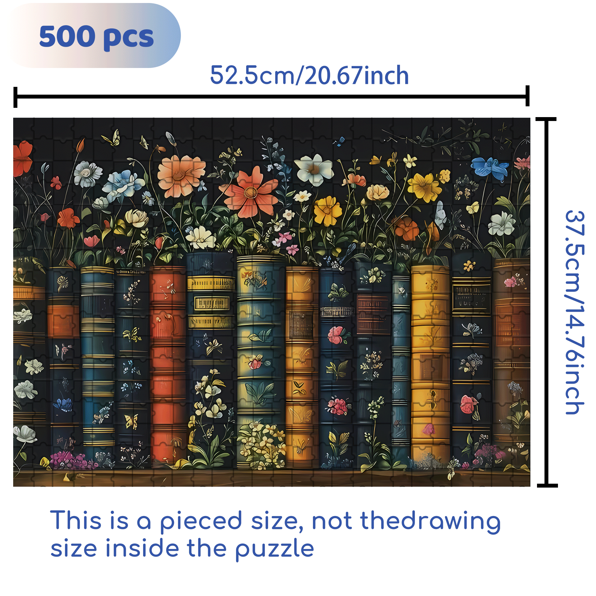 Seed Cans 500pcs/1000pcs Jigsaw Puzzle, Scratch-Resistant, Interactive Family Game & Brain-Boosting DIY Decor, Perfect for Halloween, Christmas & New Year Gifts, Family Puzzle Game