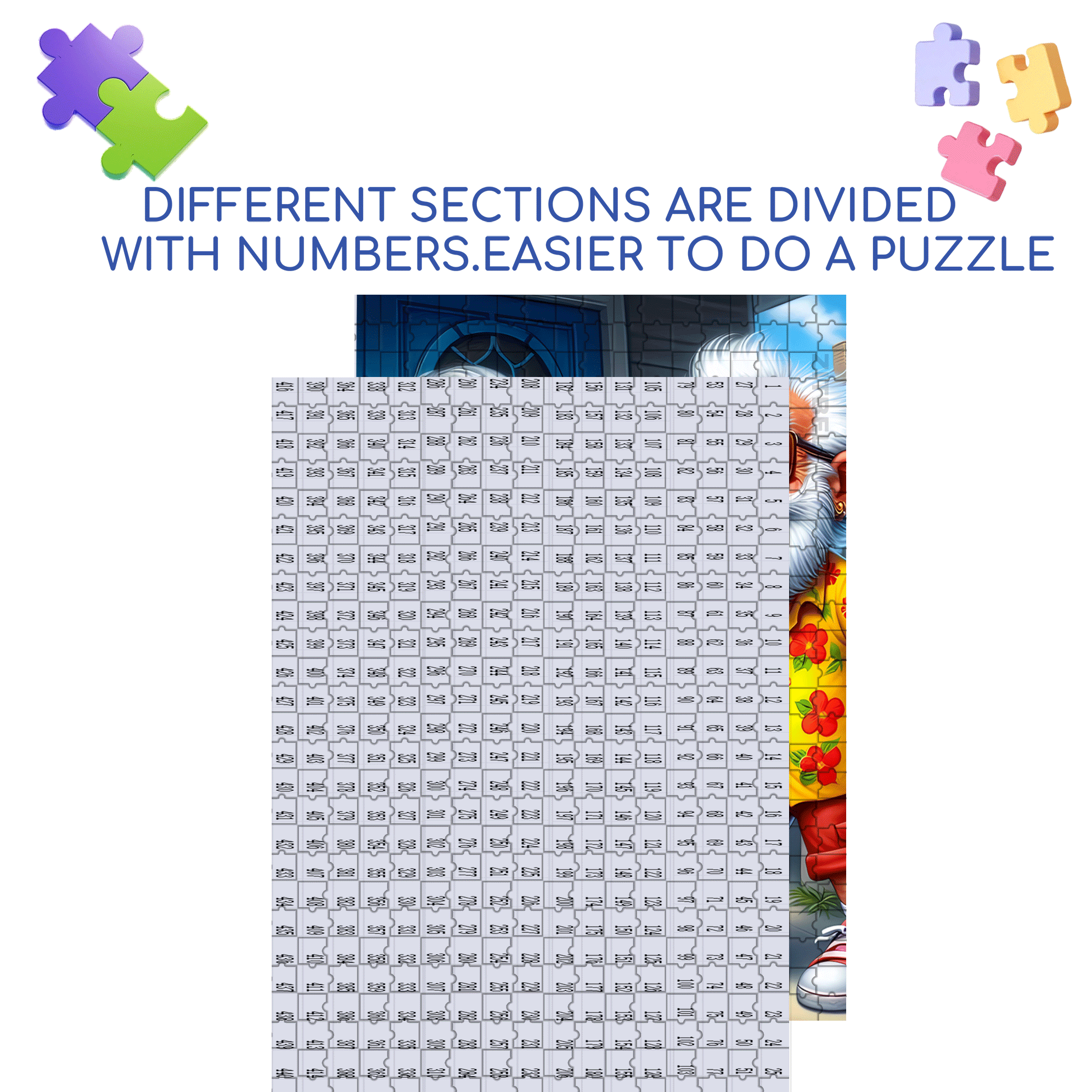 As Romantic As Ever 500pcs/1000pcs Jigsaw Puzzle, Scratch-Resistant, Interactive Family Game & Brain-Boosting DIY Decor, Perfect for Halloween, Christmas & New Year Gifts, Family Puzzle Game