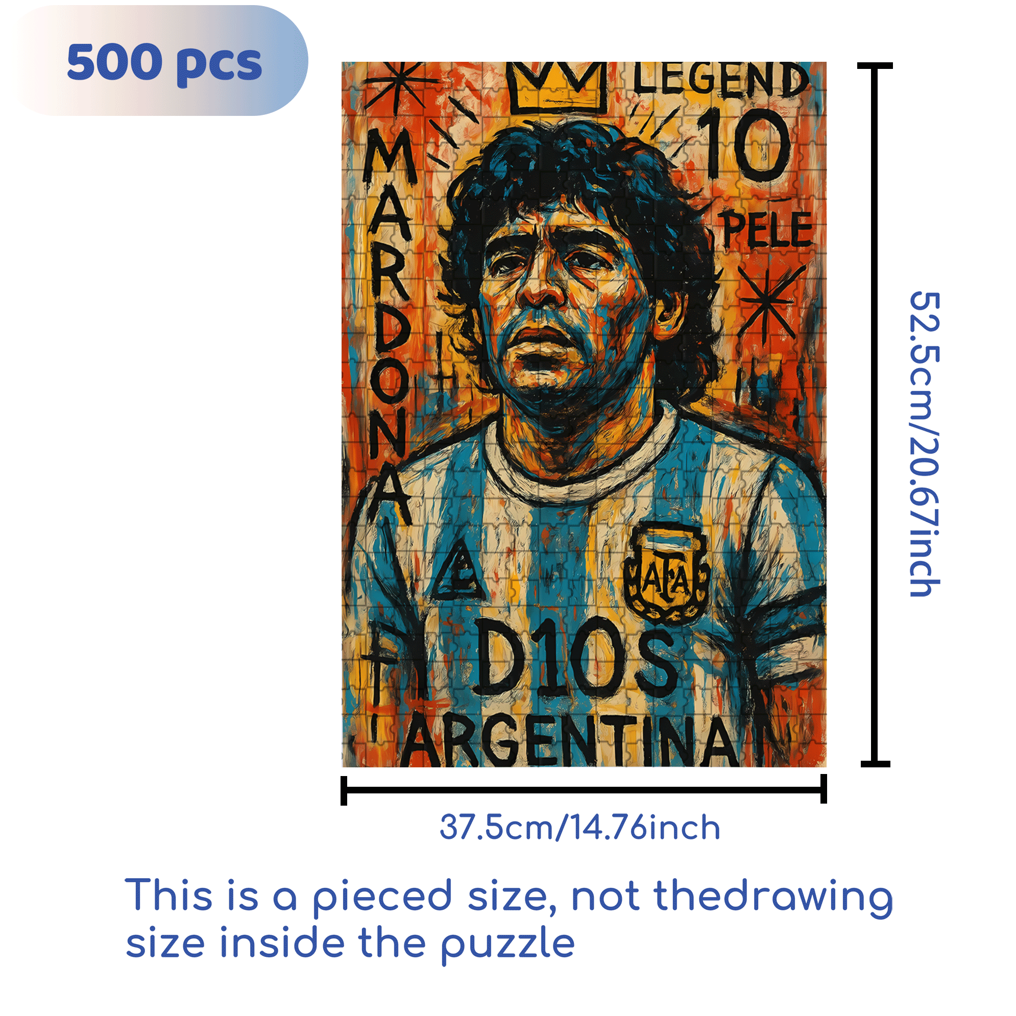 Ayoub Tlemsani 500pcs/1000pcs Jigsaw Puzzle, Scratch-Resistant, Interactive Family Game & Brain-Boosting DIY Decor, Perfect for Halloween, Christmas & New Year Gifts, Family Puzzle Game