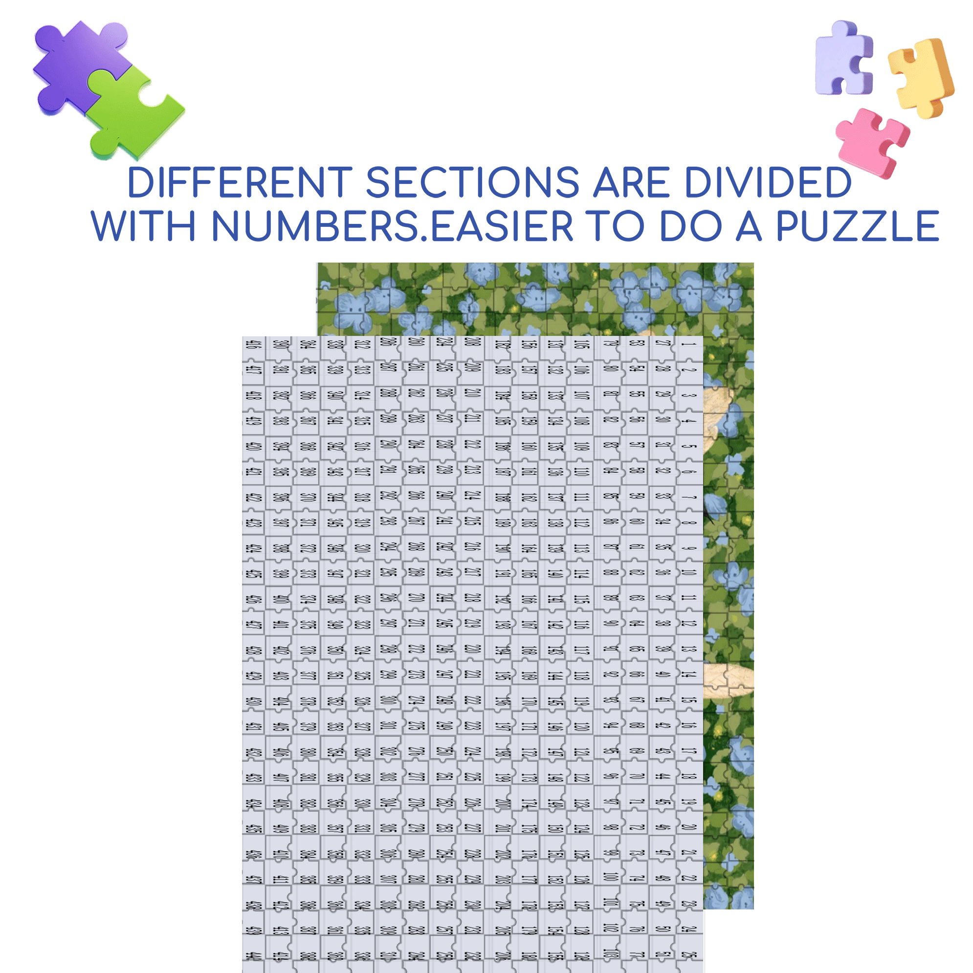 Bee Travel 500pcs/1000pcs Jigsaw Puzzle, Scratch-Resistant, Interactive Family Game & Brain-Boosting DIY Decor, Perfect for Halloween, Christmas & New Year Gifts, Family Puzzle Game