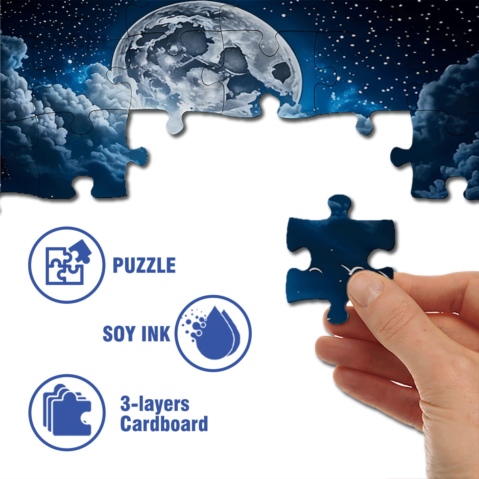 Sailboat 500pcs/1000pcs Jigsaw Puzzle, Scratch-Resistant, Interactive Family Game & Brain-Boosting DIY Decor, Perfect for Halloween, Christmas & New Year Gifts, Family Puzzle Game