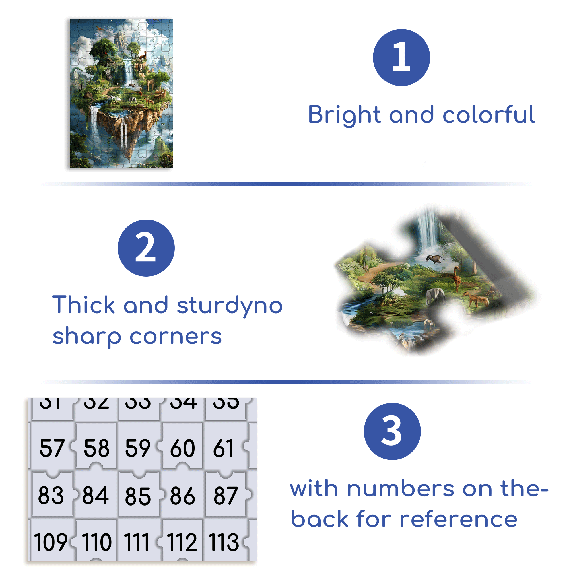 Sky Forest 500pcs/1000pcs Jigsaw Puzzle, Scratch-Resistant, Interactive Family Game & Brain-Boosting DIY Decor, Perfect for Halloween, Christmas & New Year Gifts, Family Puzzle Game