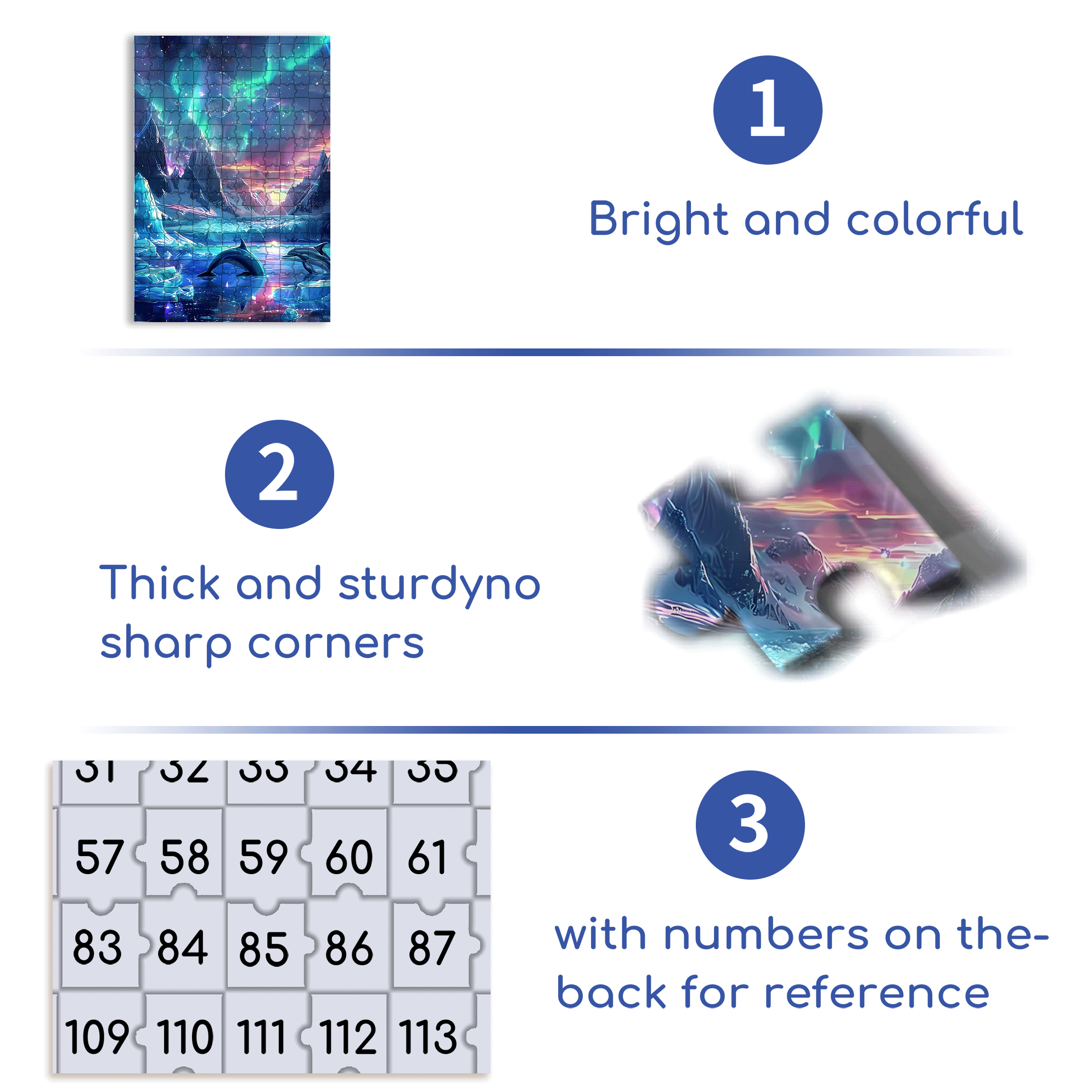 The Aurora Borealis Diamond 500pcs/1000pcs Jigsaw Puzzle, Scratch-Resistant, Interactive Family Game & Brain-Boosting DIY Decor, Perfect for Halloween, Christmas & New Year Gifts, Family Puzzle Game