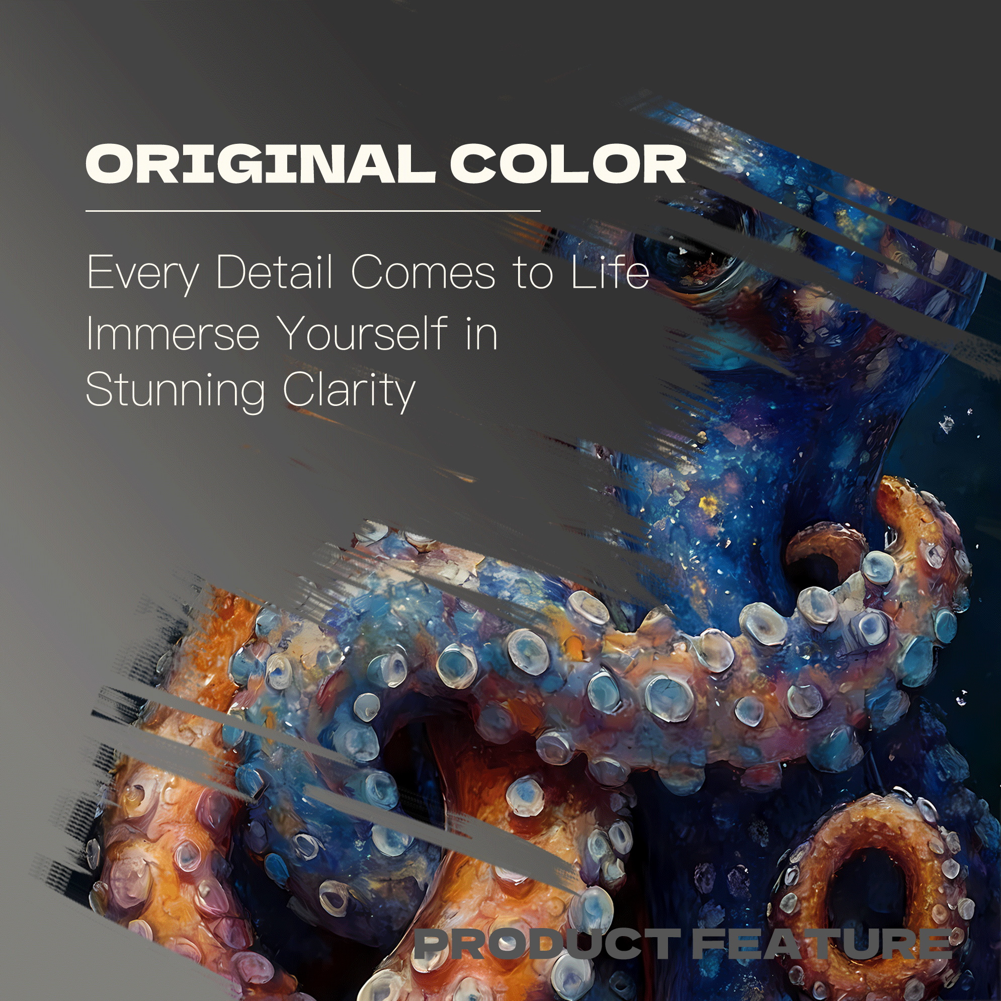 Colorful Octopus 500pcs/1000pcs Jigsaw Puzzle, Scratch-Resistant, Interactive Family Game & Brain-Boosting DIY Decor, Perfect for Halloween, Christmas & New Year Gifts, Family Puzzle Game