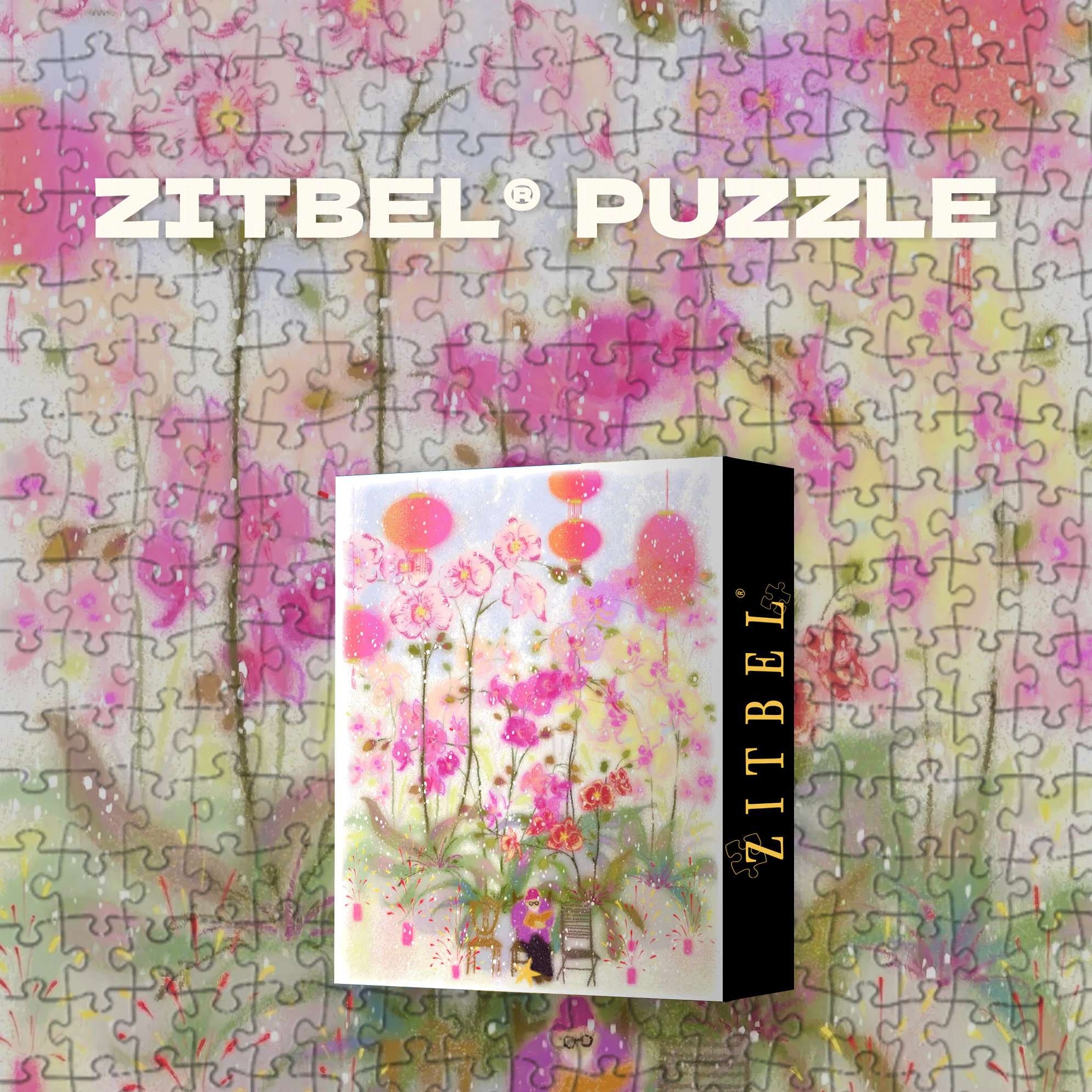 Extremely Lively 500pcs/1000pcs Jigsaw Puzzle, Scratch-Resistant, Interactive Family Game & Brain-Boosting DIY Decor, Perfect for Halloween, Christmas & New Year Gifts, Family Puzzle Game