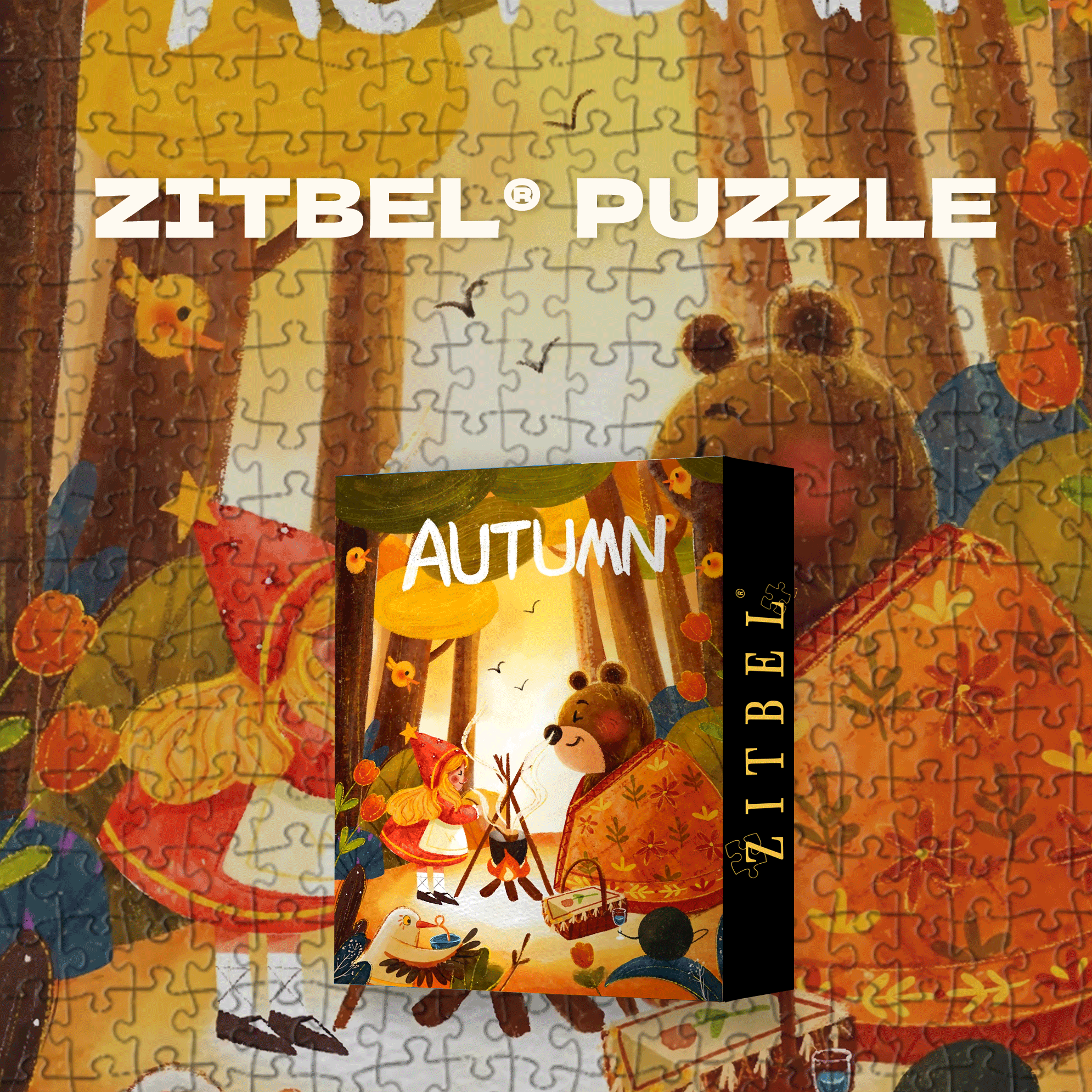 Memories Of Love 4 500pcs/1000pcs Jigsaw Puzzle, Scratch-Resistant, Interactive Family Game & Brain-Boosting DIY Decor, Perfect for Halloween, Christmas & New Year Gifts, Family Puzzle Game