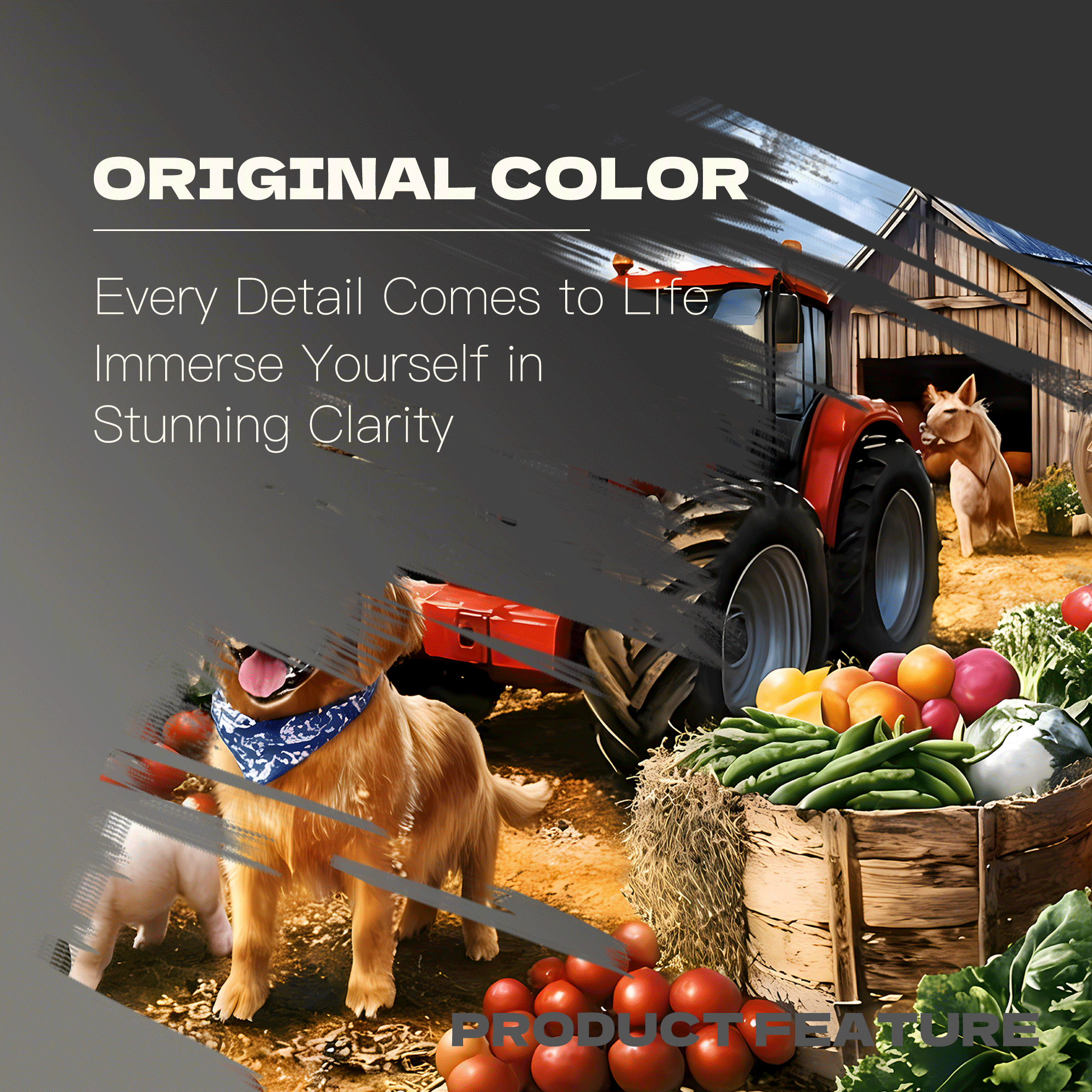 Song of Abundant Harvest 500pcs/1000pcs Jigsaw Puzzle, Scratch-Resistant, Interactive Family Game & Brain-Boosting DIY Decor, Perfect for Halloween, Christmas & New Year Gifts, Family Puzzle Game