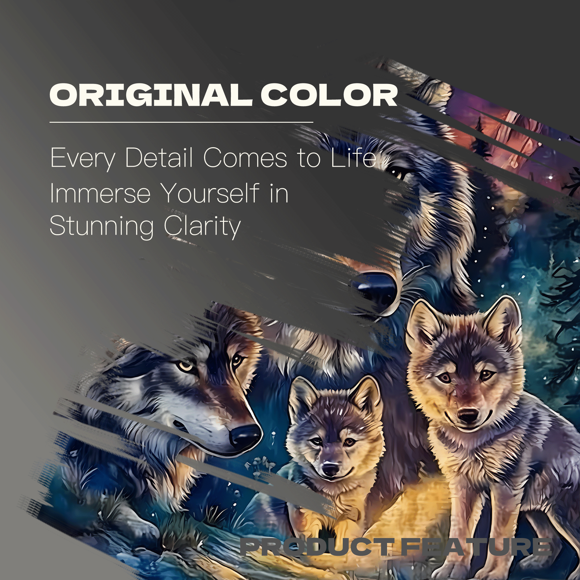 Timberwolves 500pcs/1000pcs Jigsaw Puzzle, Scratch-Resistant, Interactive Family Game & Brain-Boosting DIY Decor, Perfect for Halloween, Christmas & New Year Gifts, Family Puzzle Game