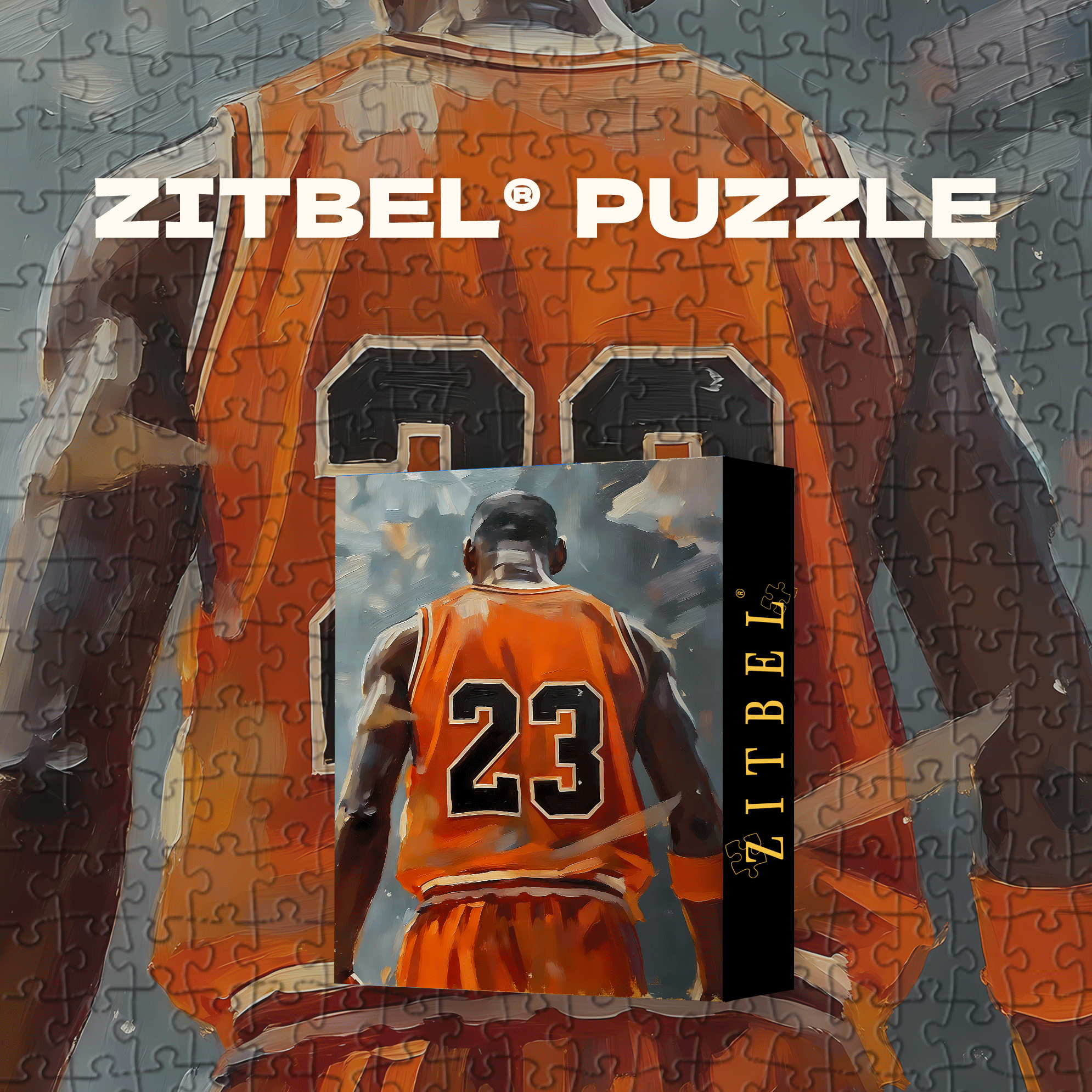 No.23 500pcs/1000pcs Jigsaw Puzzle, Scratch-Resistant, Interactive Family Game & Brain-Boosting DIY Decor, Perfect for Halloween, Christmas & New Year Gifts, Family Puzzle Game